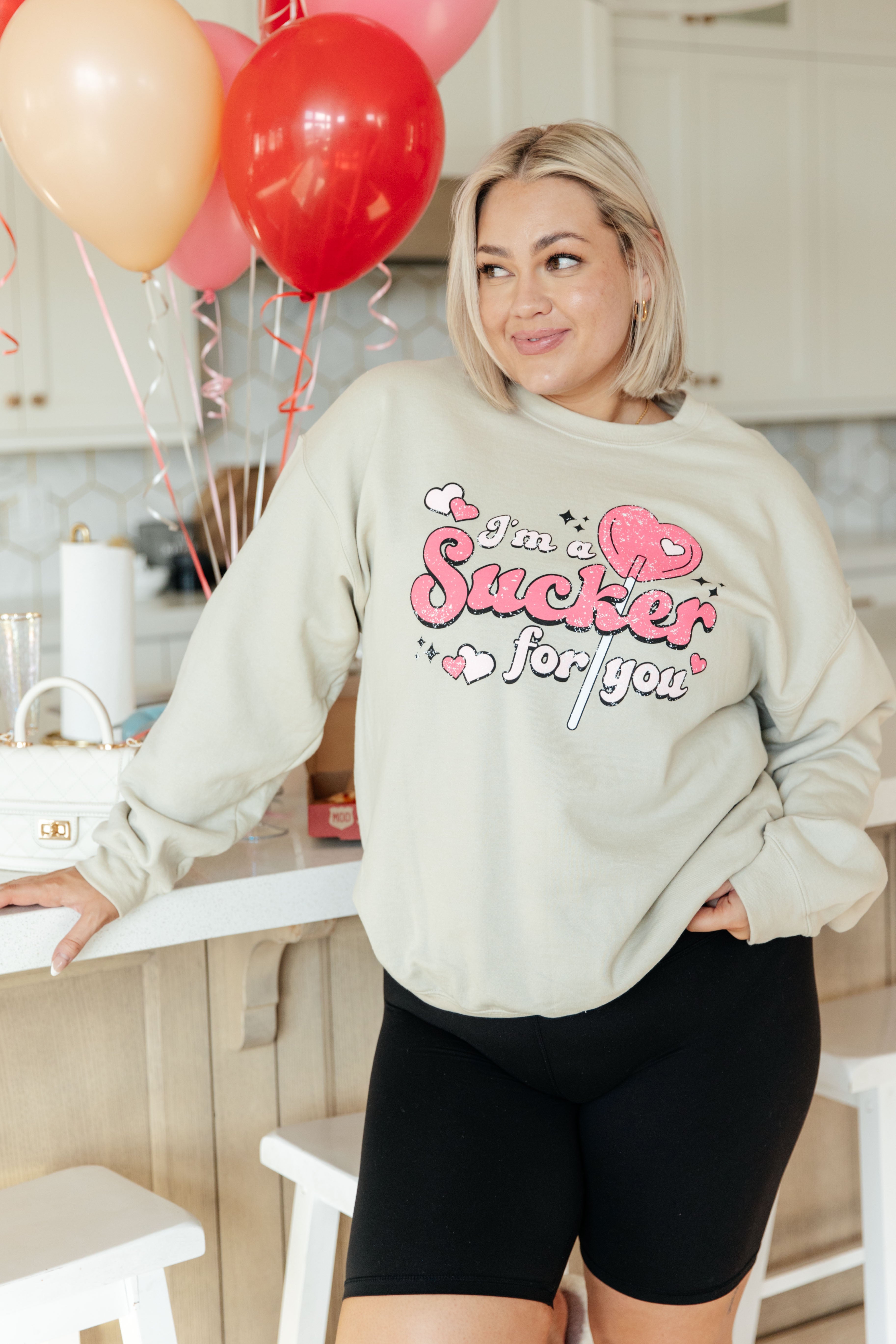 I'm A Sucker For You Valentine Pullover - Charming Charlie