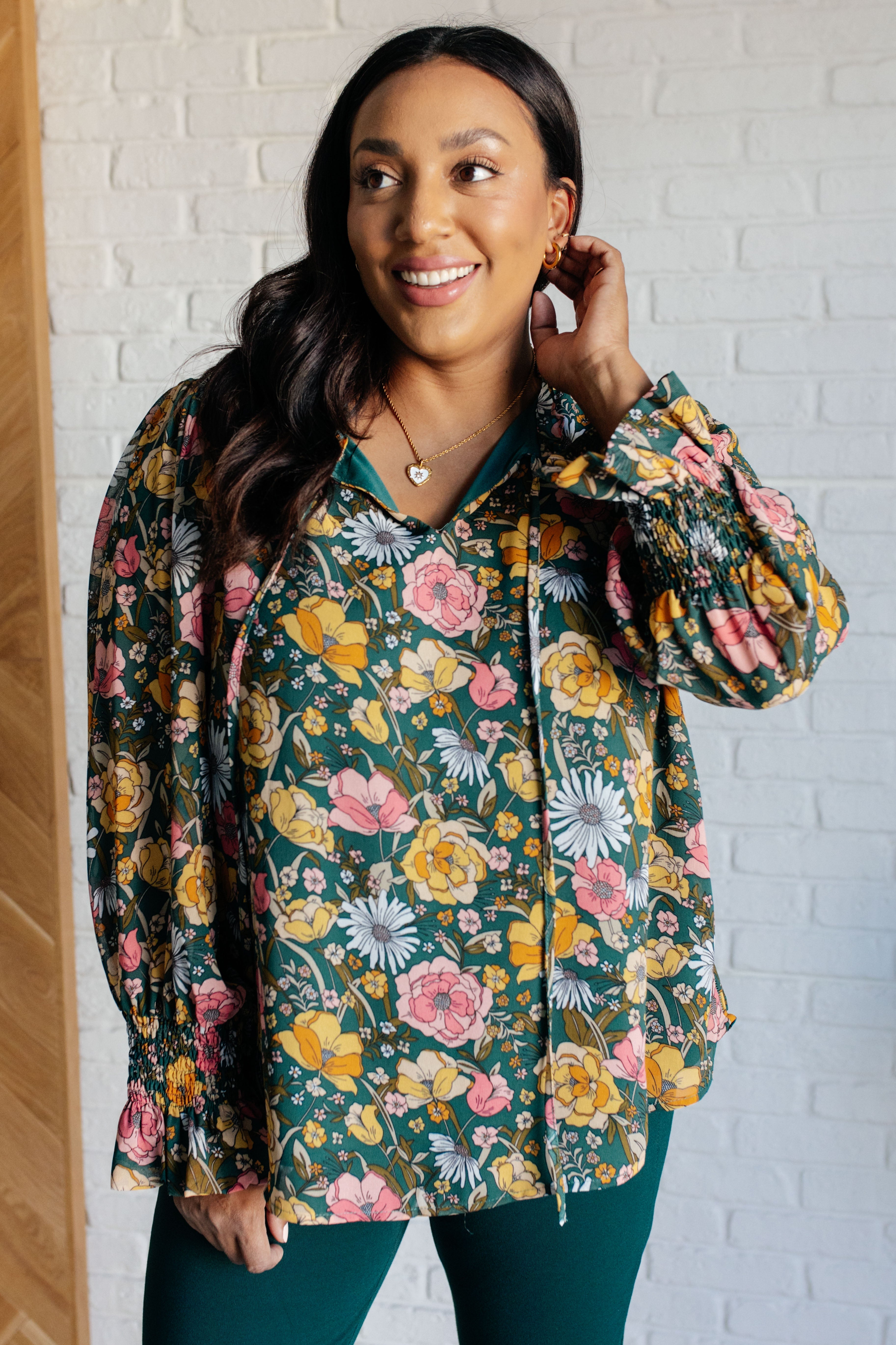 Ideal Ideas Floral Blouse - Charming Charlie