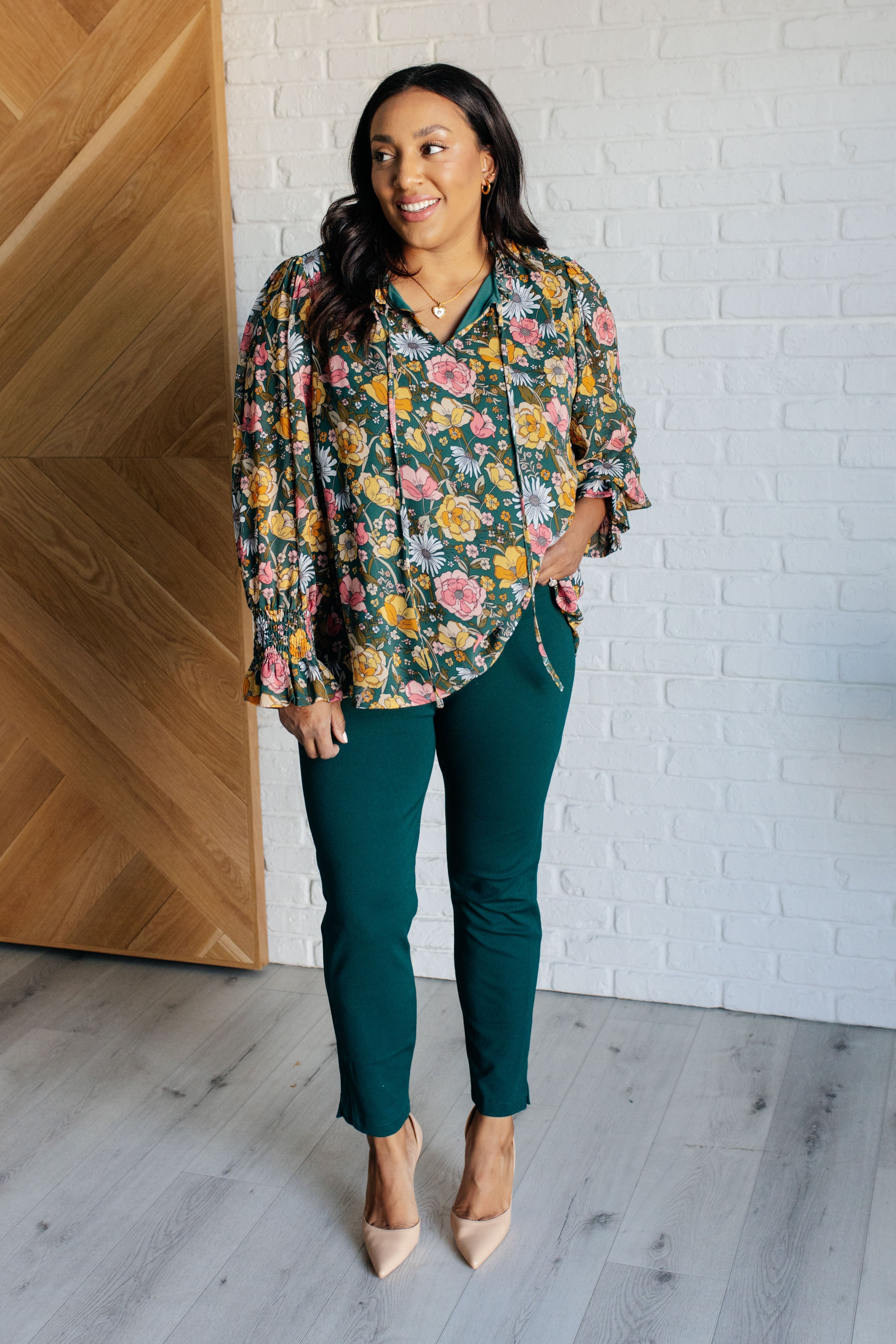 Ideal Ideas Floral Blouse - Charming Charlie