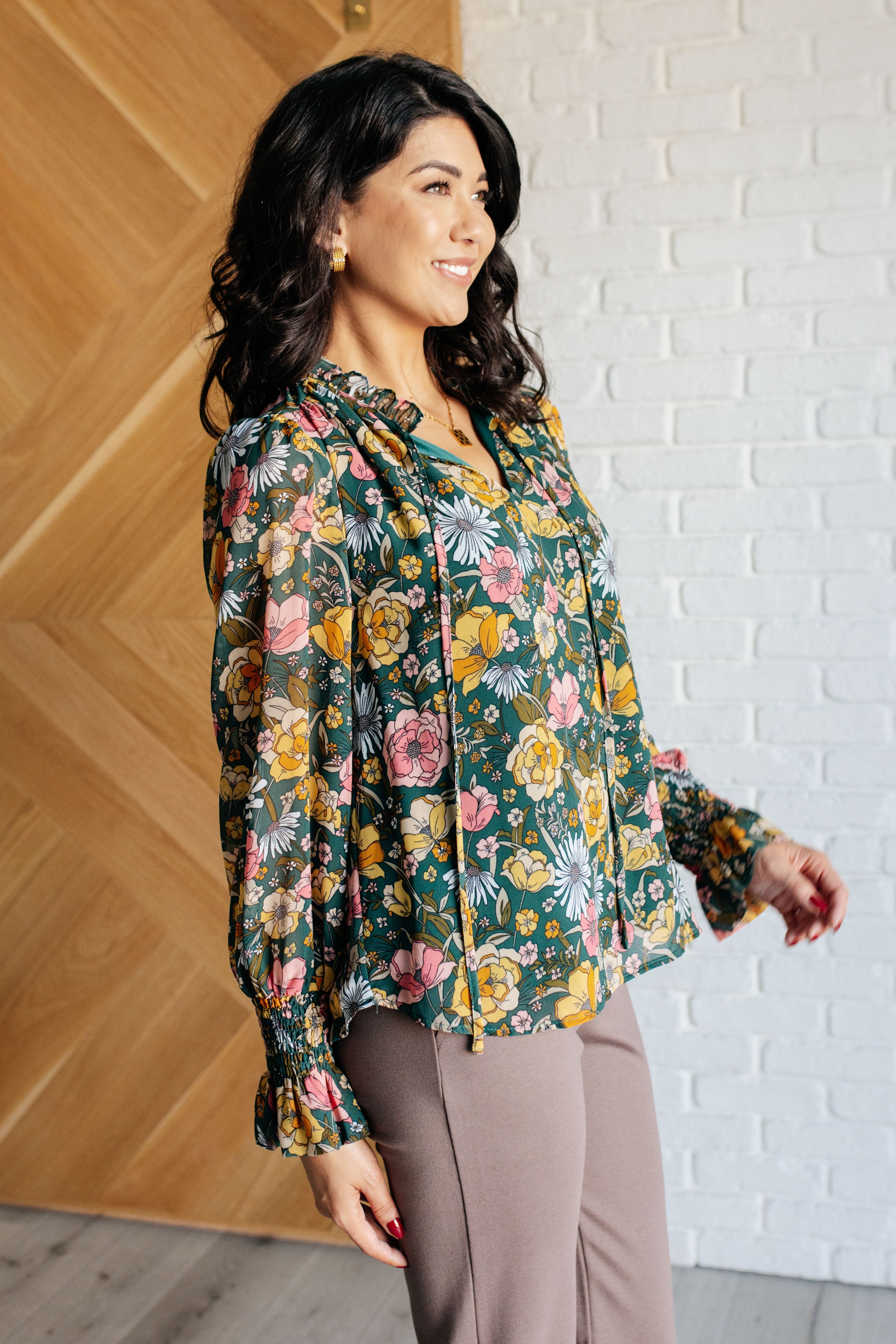 Ideal Ideas Floral Blouse - Charming Charlie