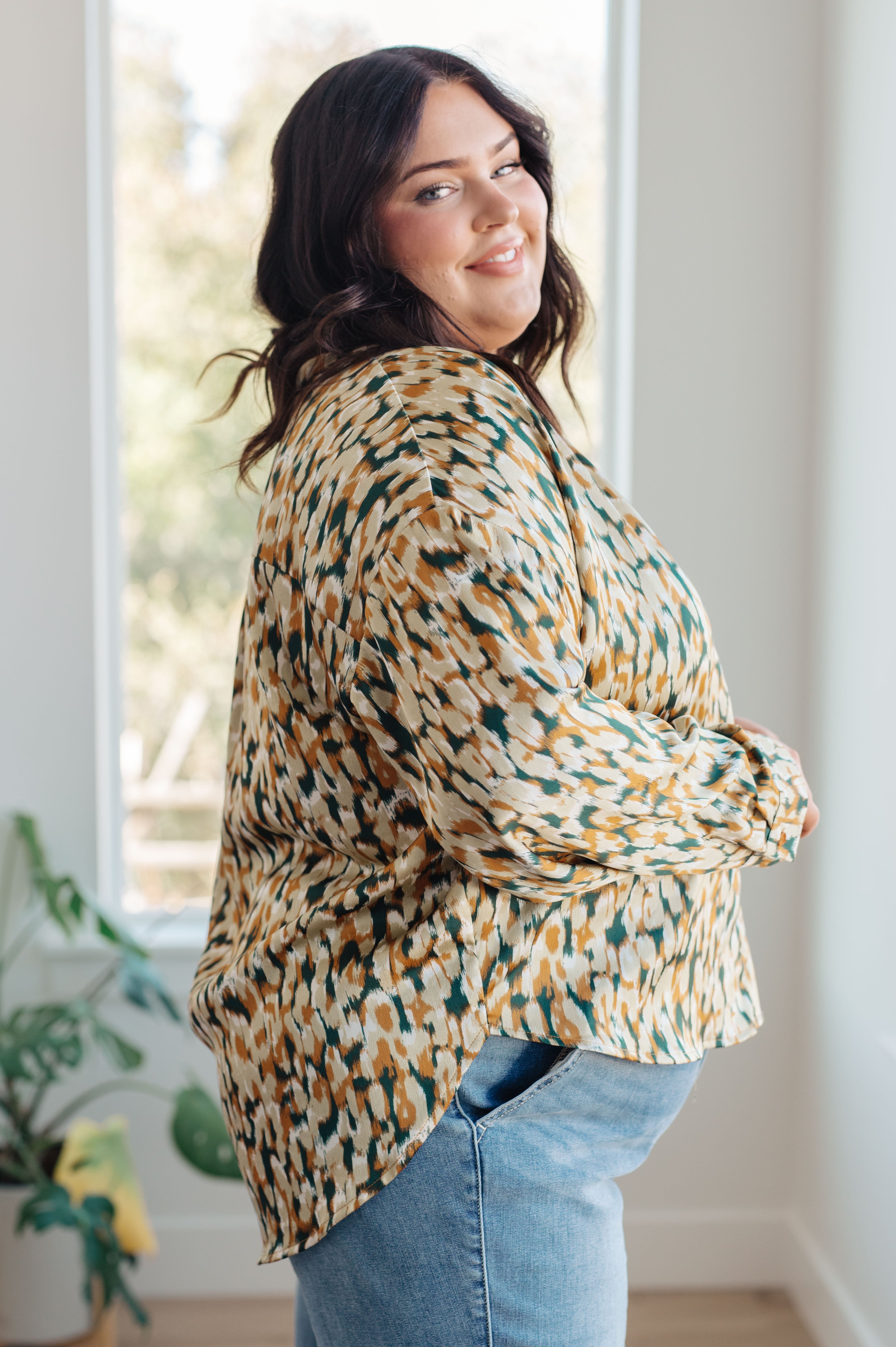 In the Willows Button Up Blouse - Charming Charlie