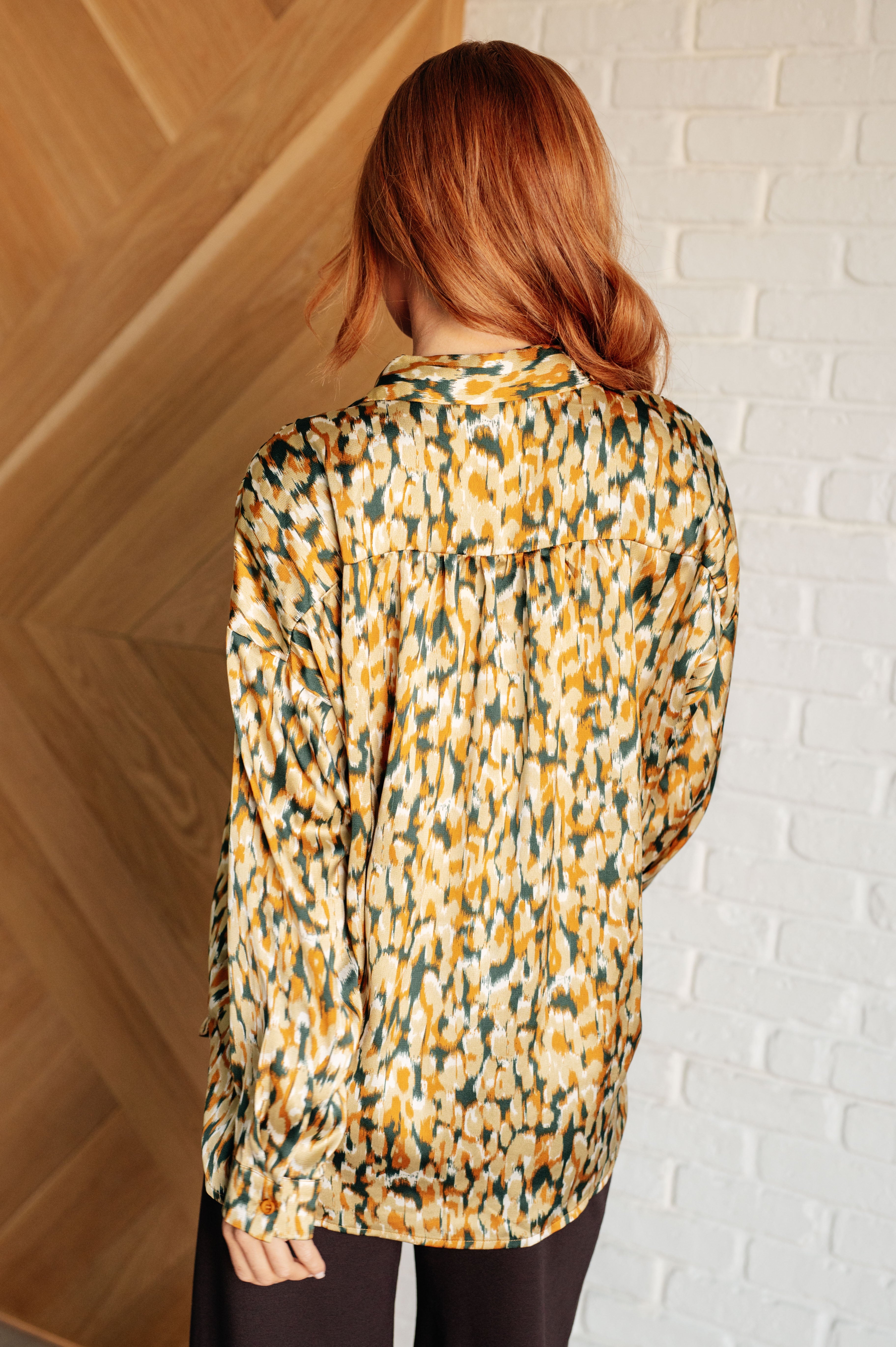 In the Willows Button Up Blouse - Charming Charlie