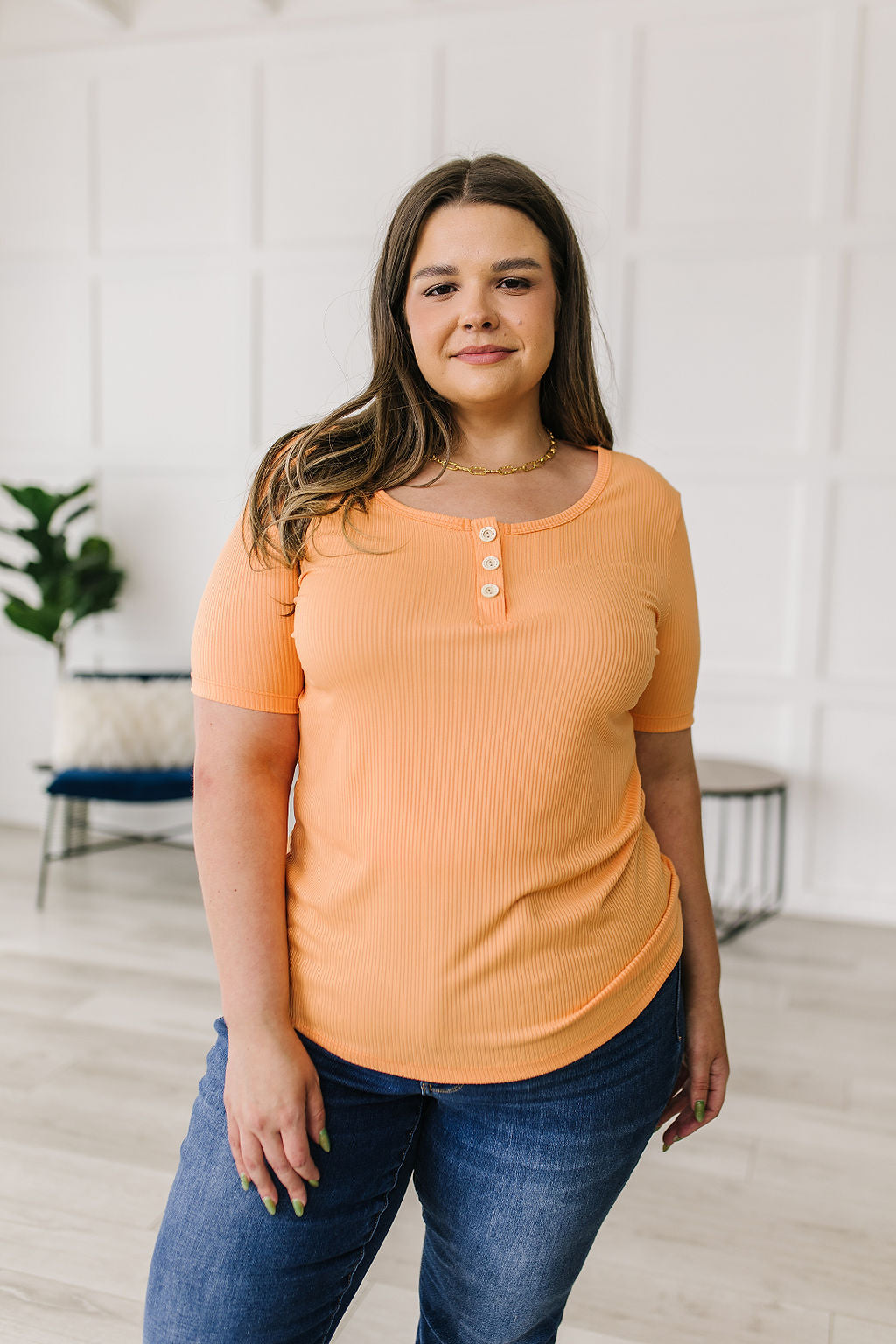 It Figures Scoop Neck Top - Charming Charlie