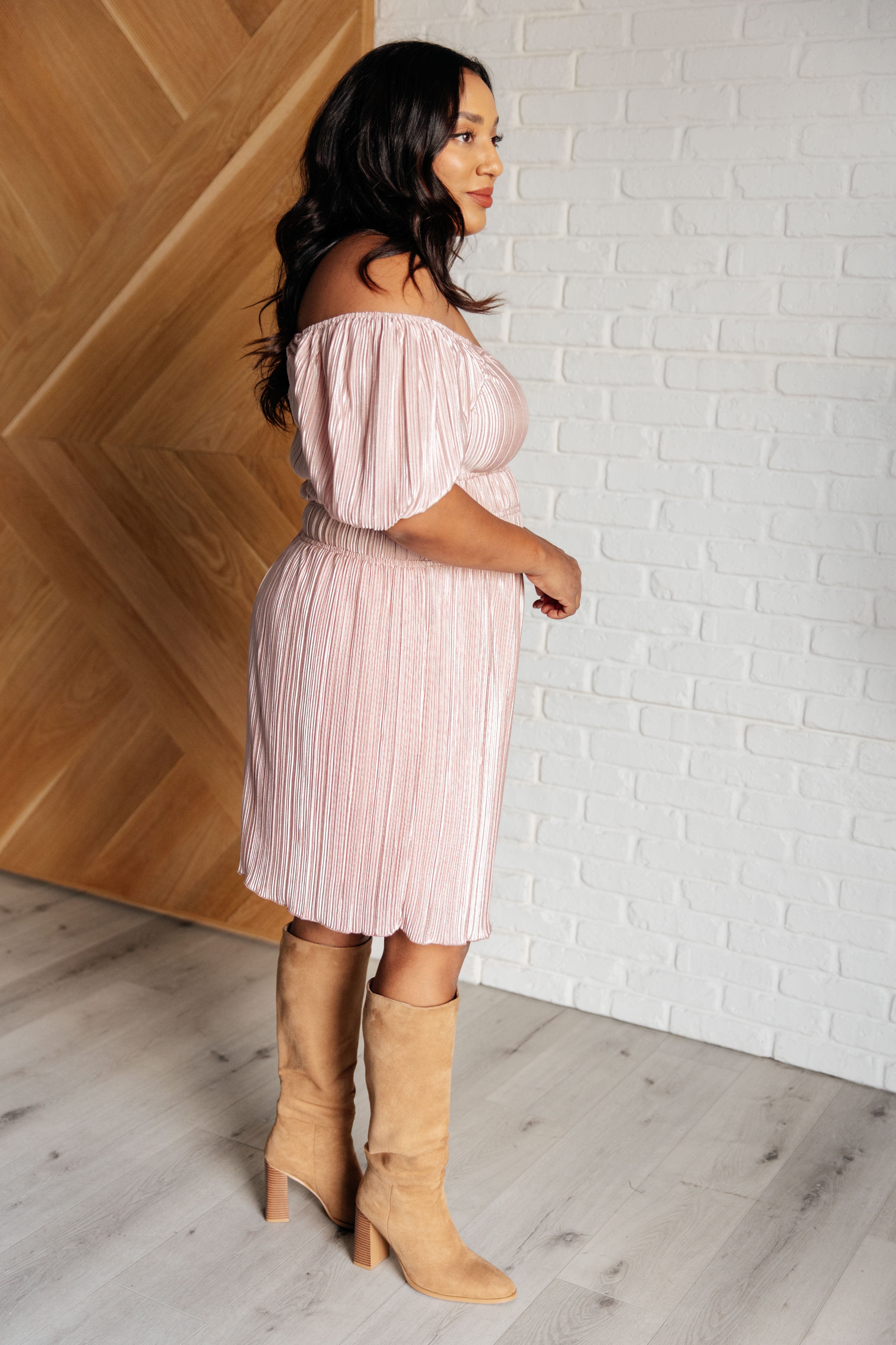 It's For the Aesthetic Balloon Sleeve Dress - Charming Charlie