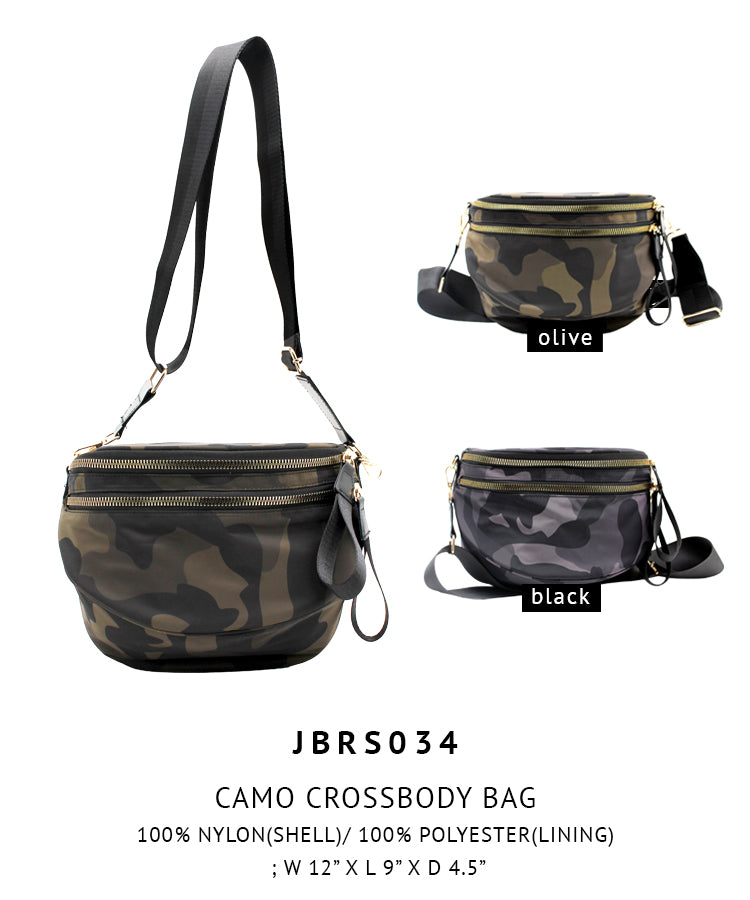 Camo Crossbody Bag - Charming Charlie