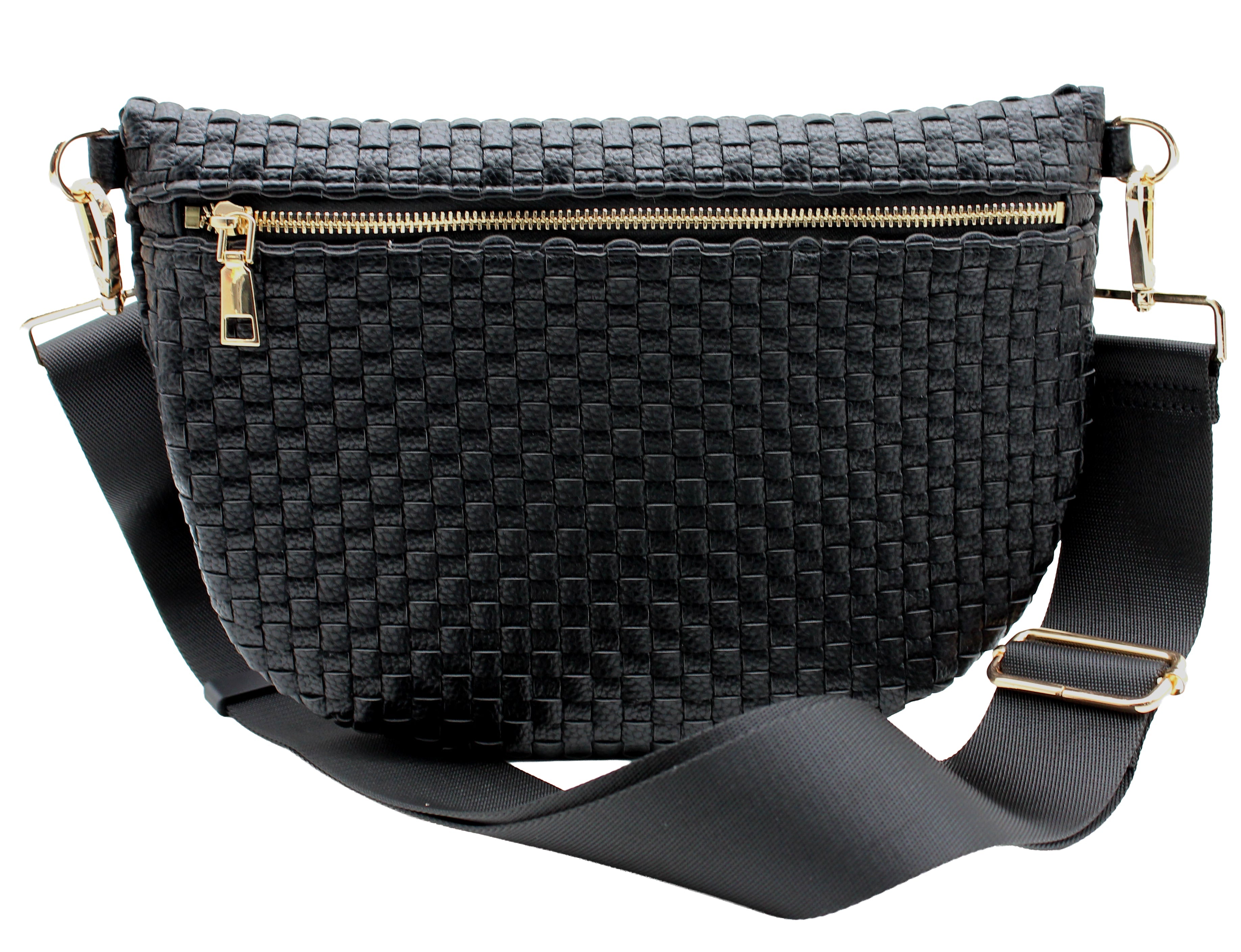 Solid PU Crossbody Bag - Charming Charlie