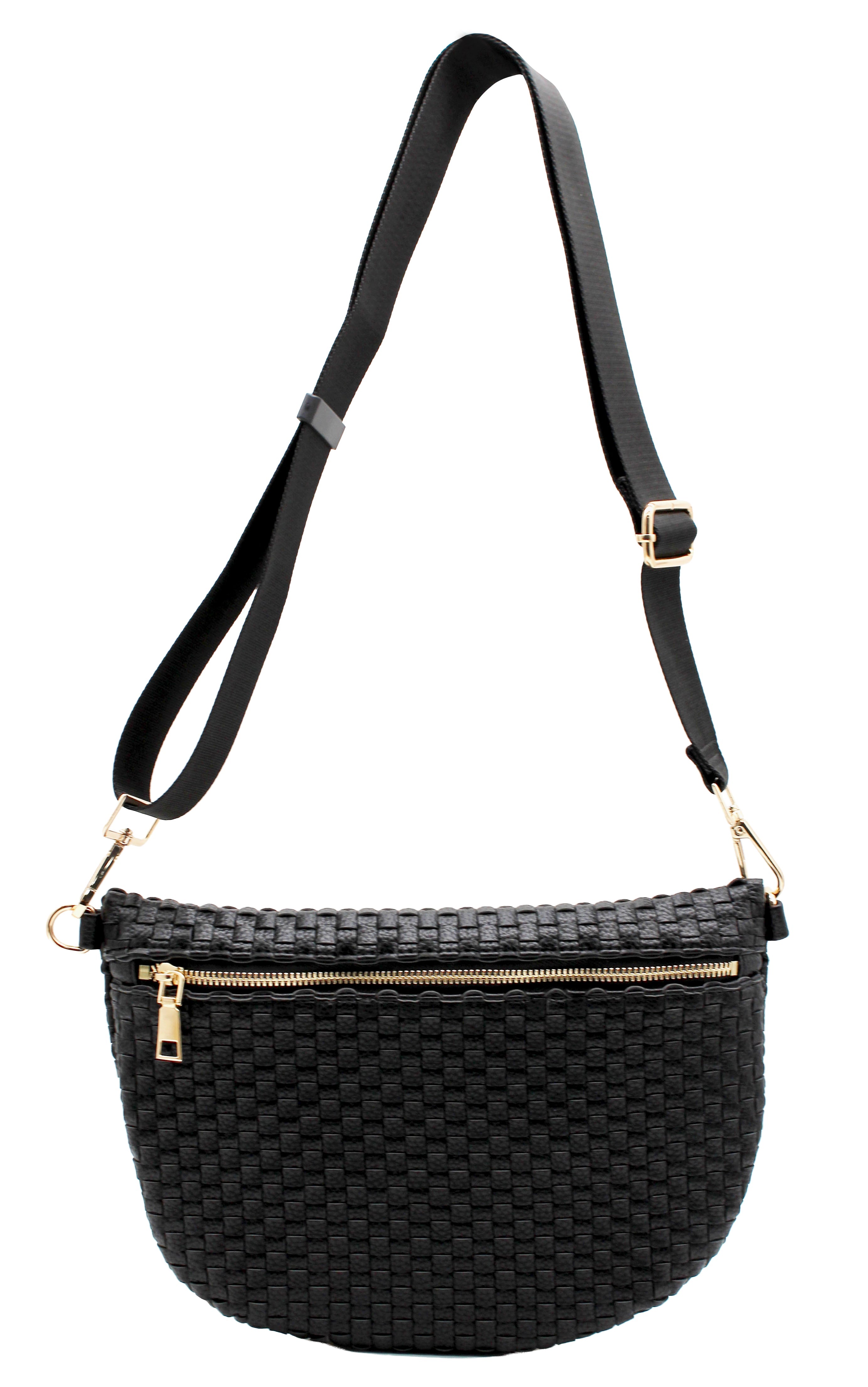 Solid PU Crossbody Bag - Charming Charlie