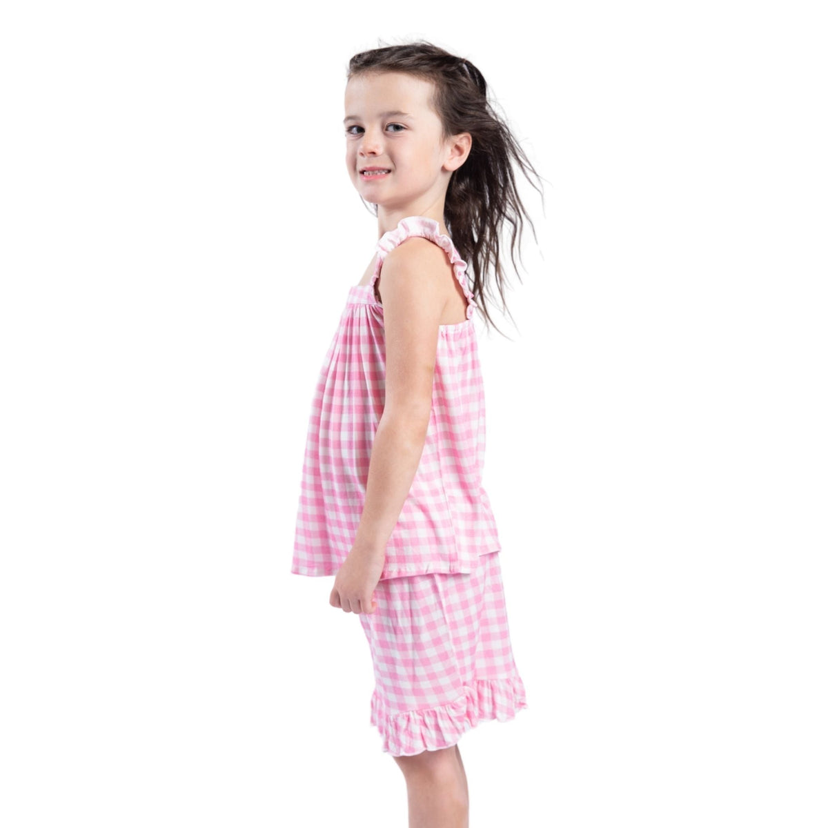 Kids Strawberry Picnic Bamboo Tank Set S