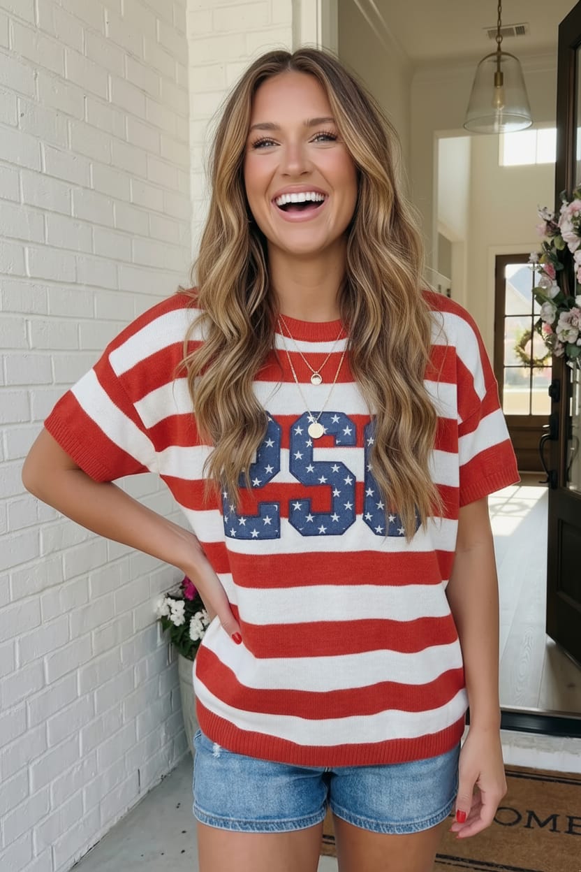 Stars and Stripes '250' Top - Charming Charlie