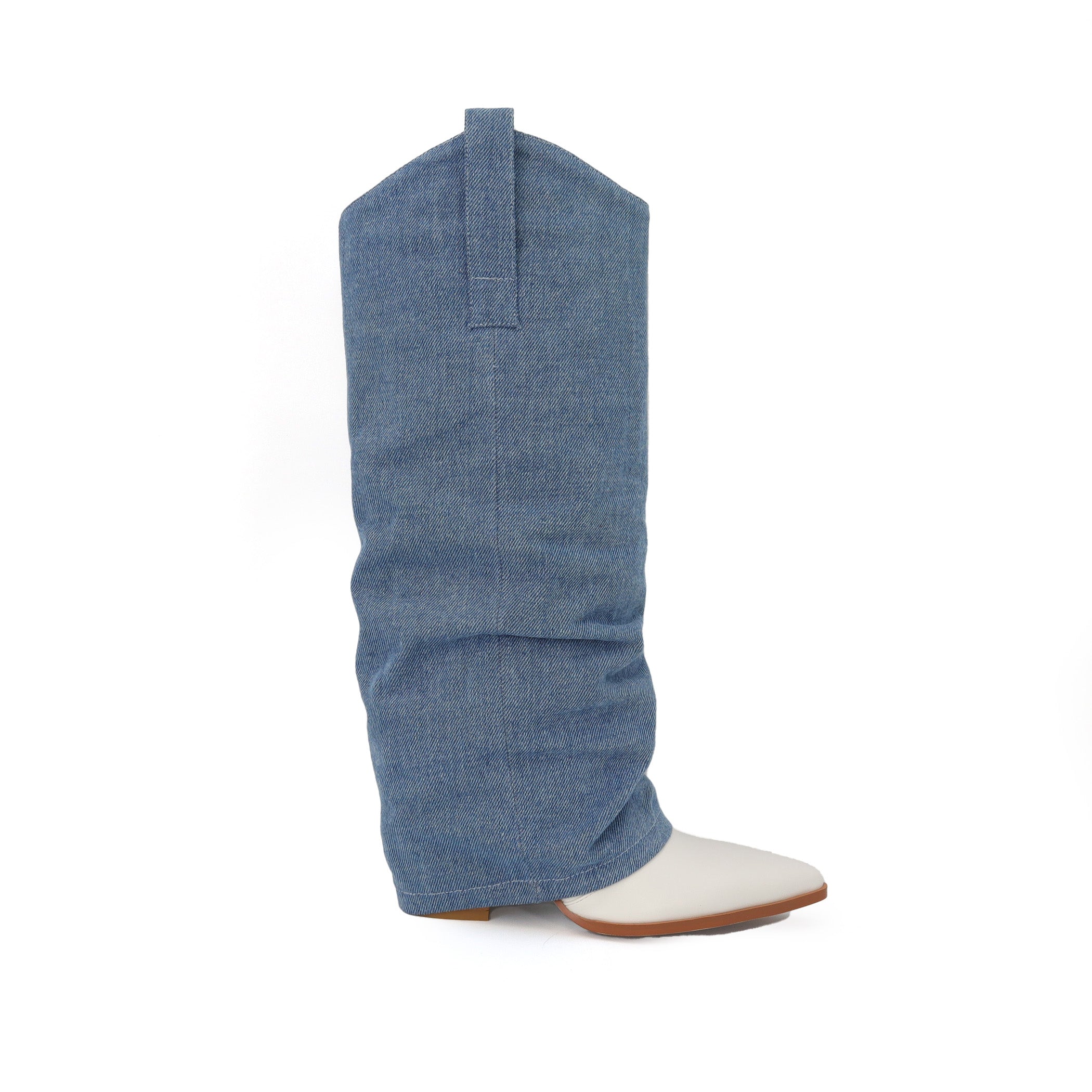 KWEEN Women's Western Boot With Pull Tab - Yoki