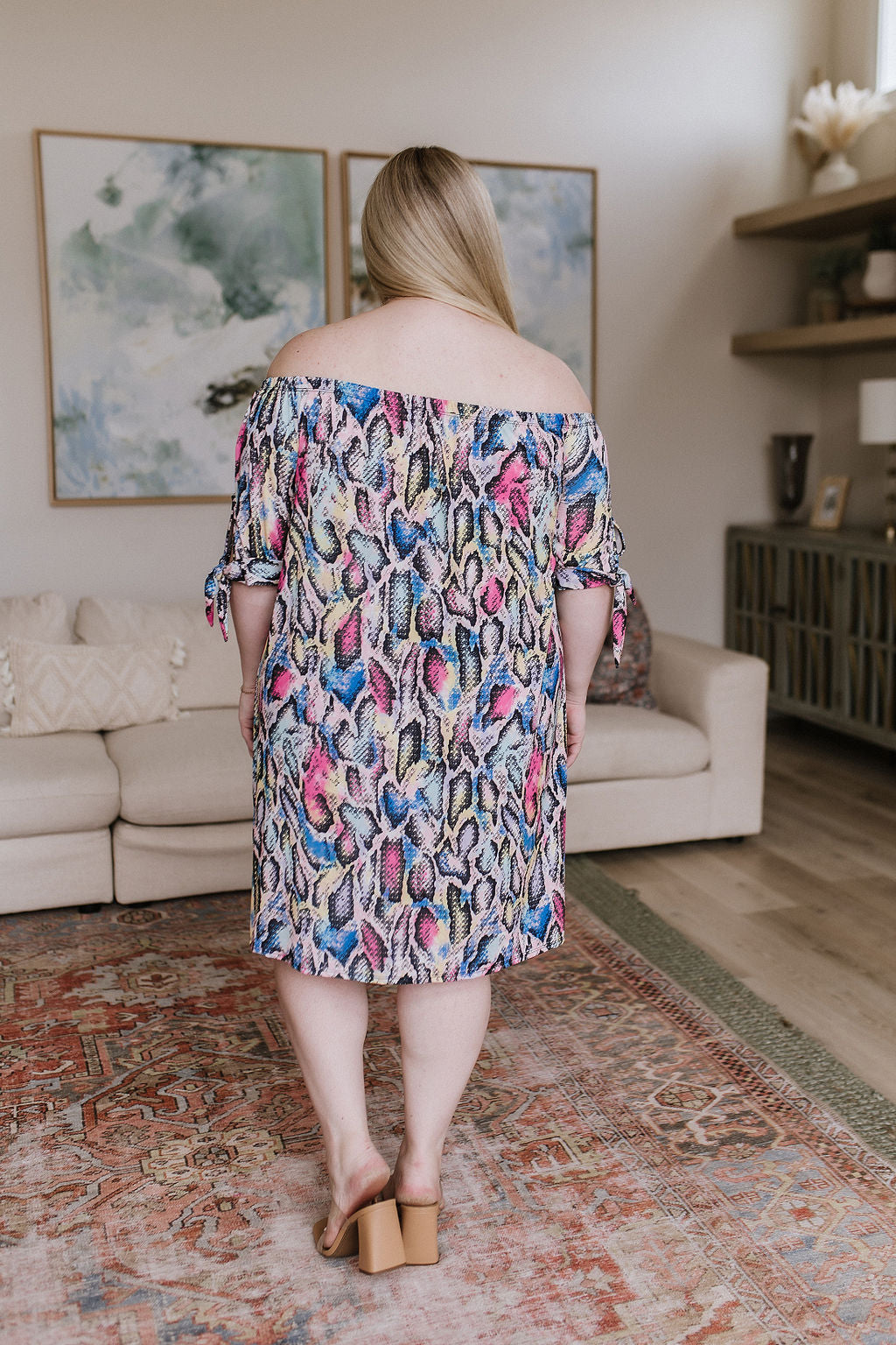 Kind of Wild Animal Print Dress - Charming Charlie
