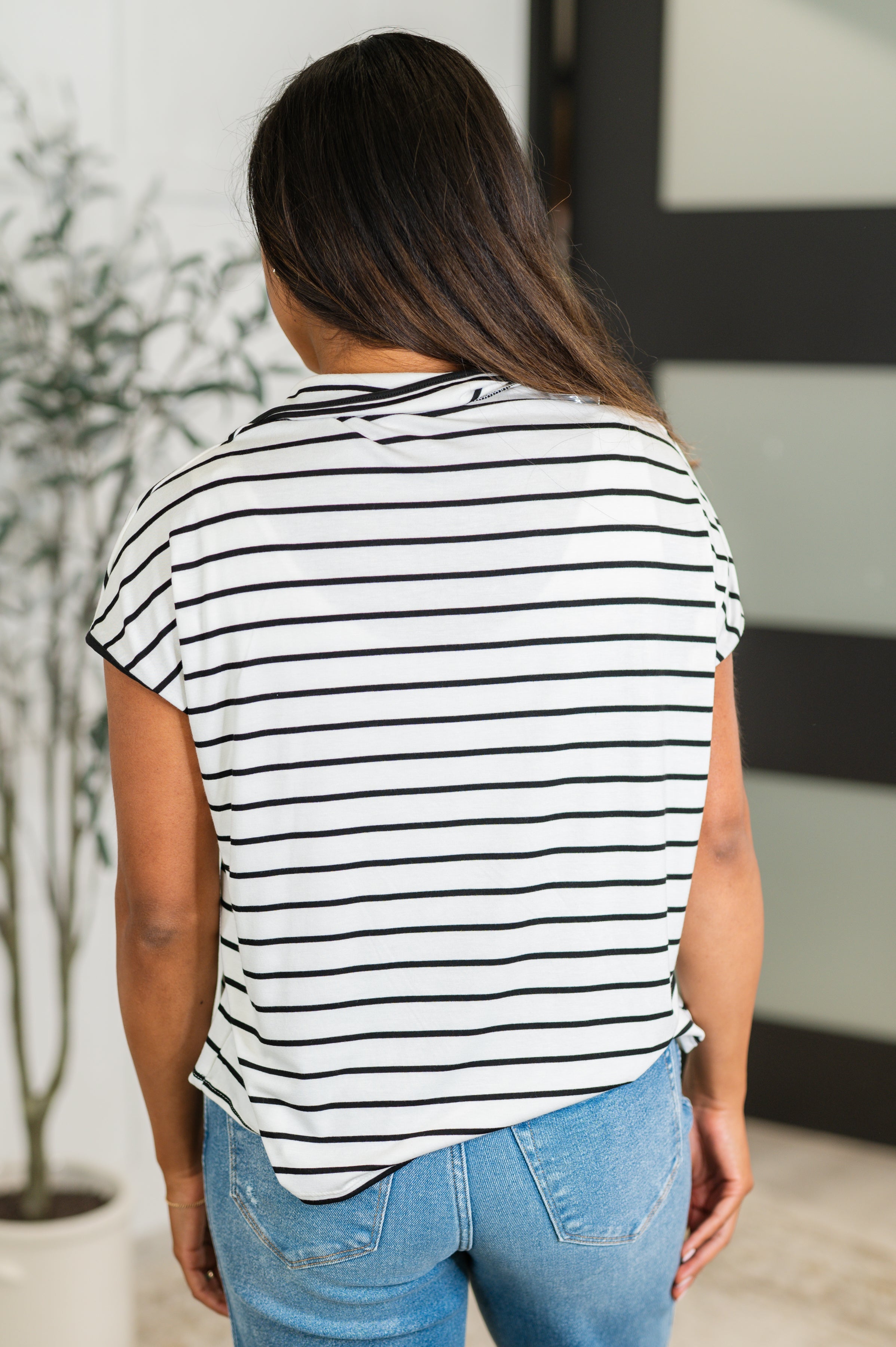 Knot Today Collared Bow Top - Charming Charlie