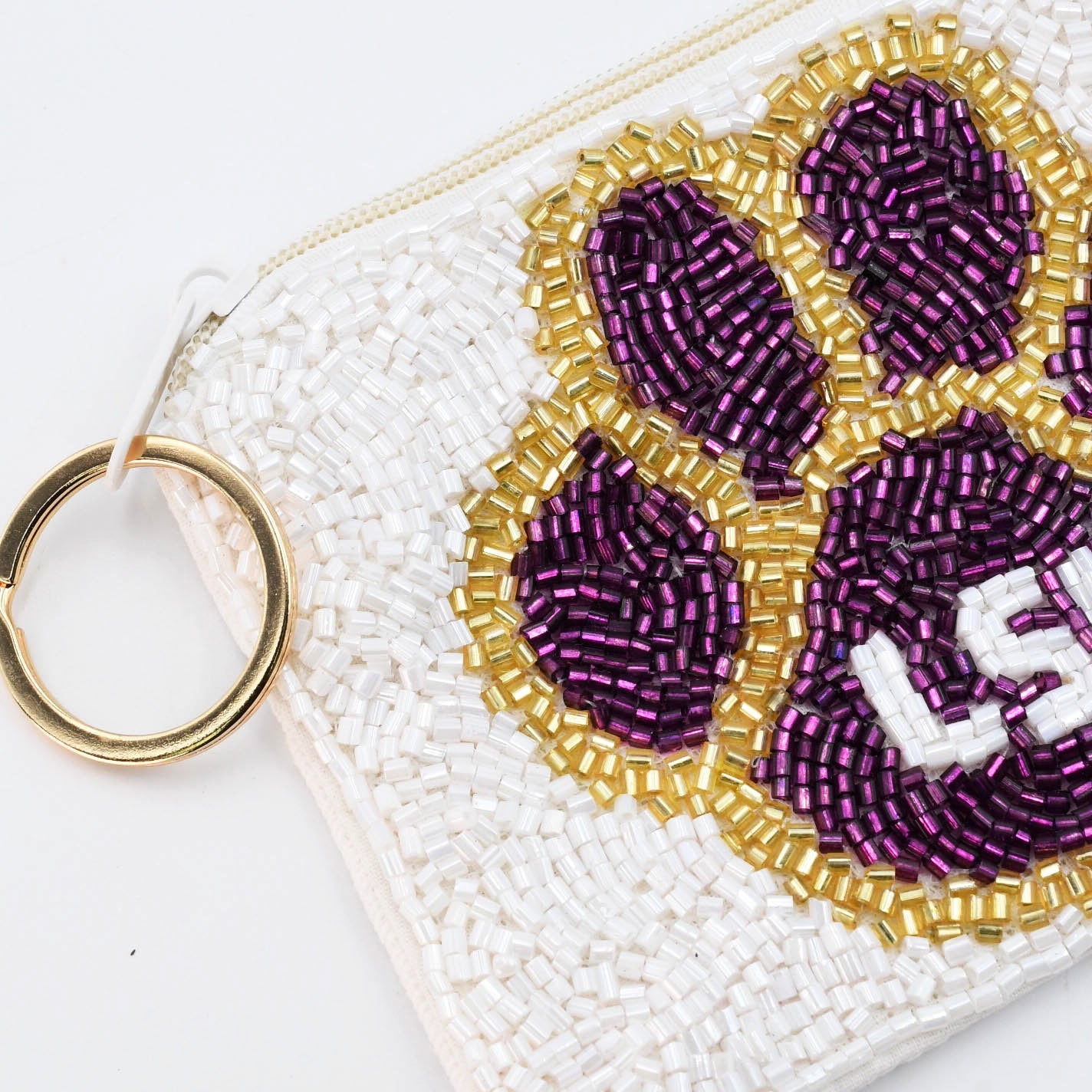 LSU PAW Print Keychain Pouch - Charming Charlie