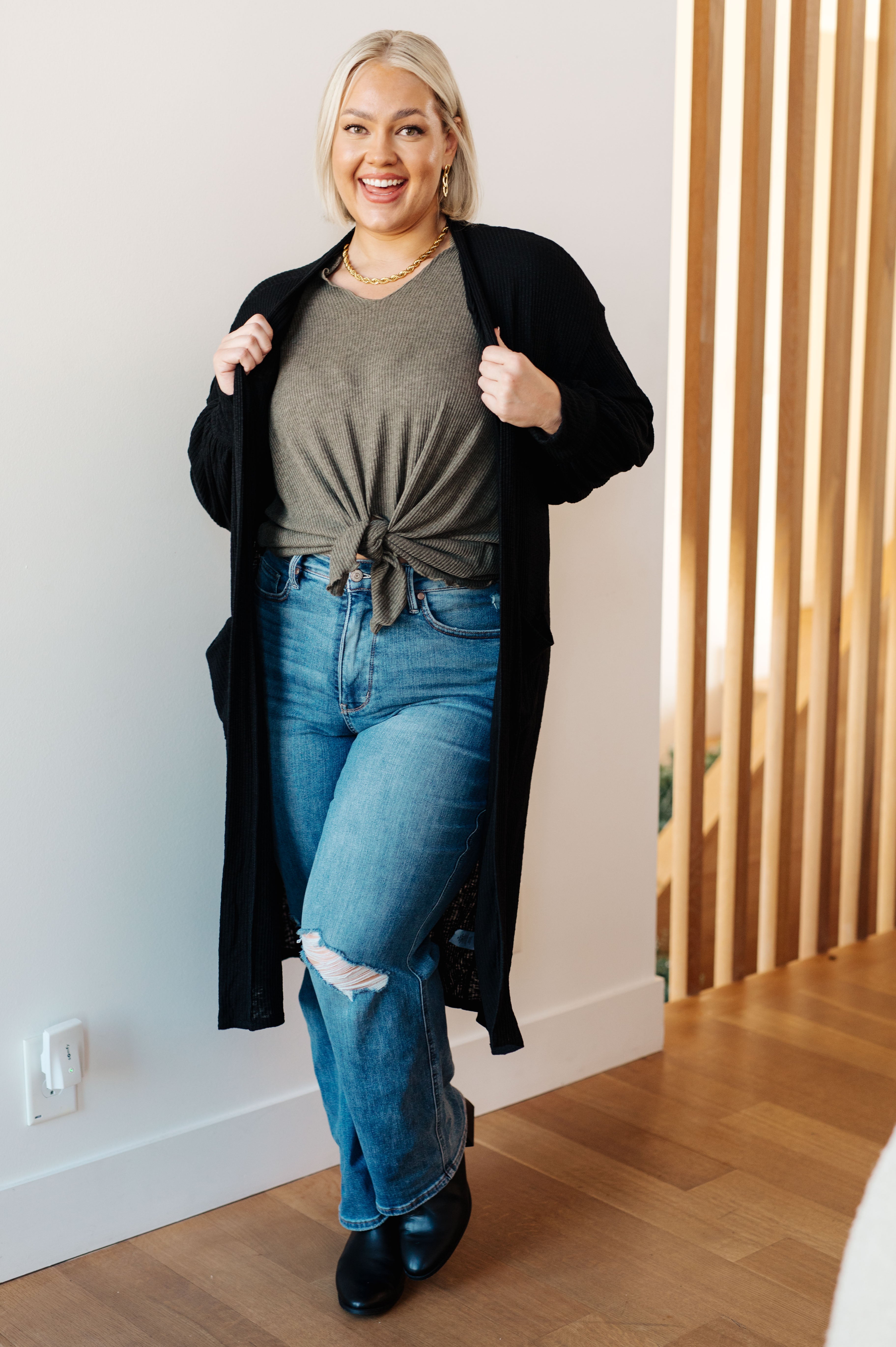 Lengths You'll Go Duster Cardigan - Charming Charlie