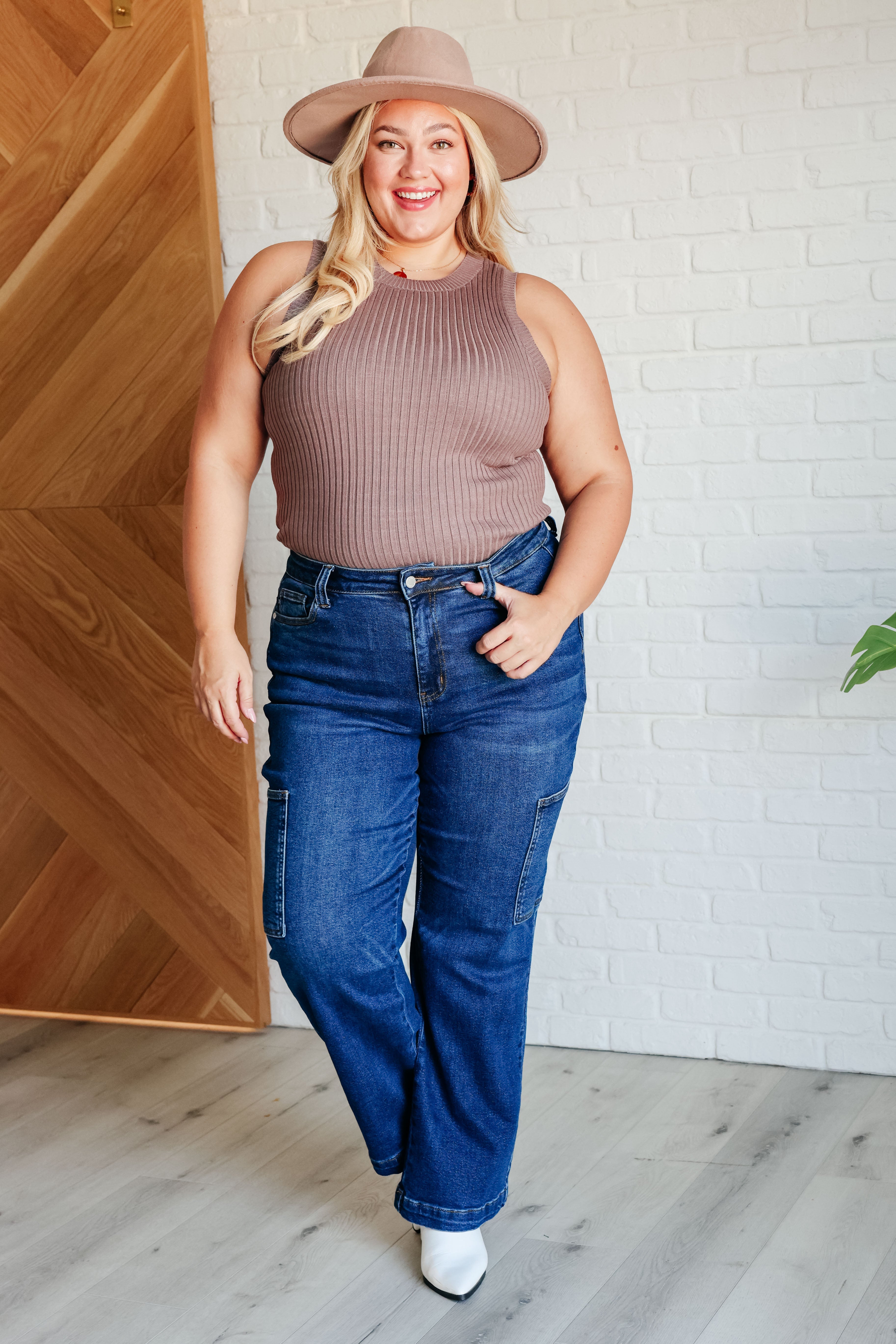 Let Me Hear it Ribbed Sweater Tank - Charming Charlie