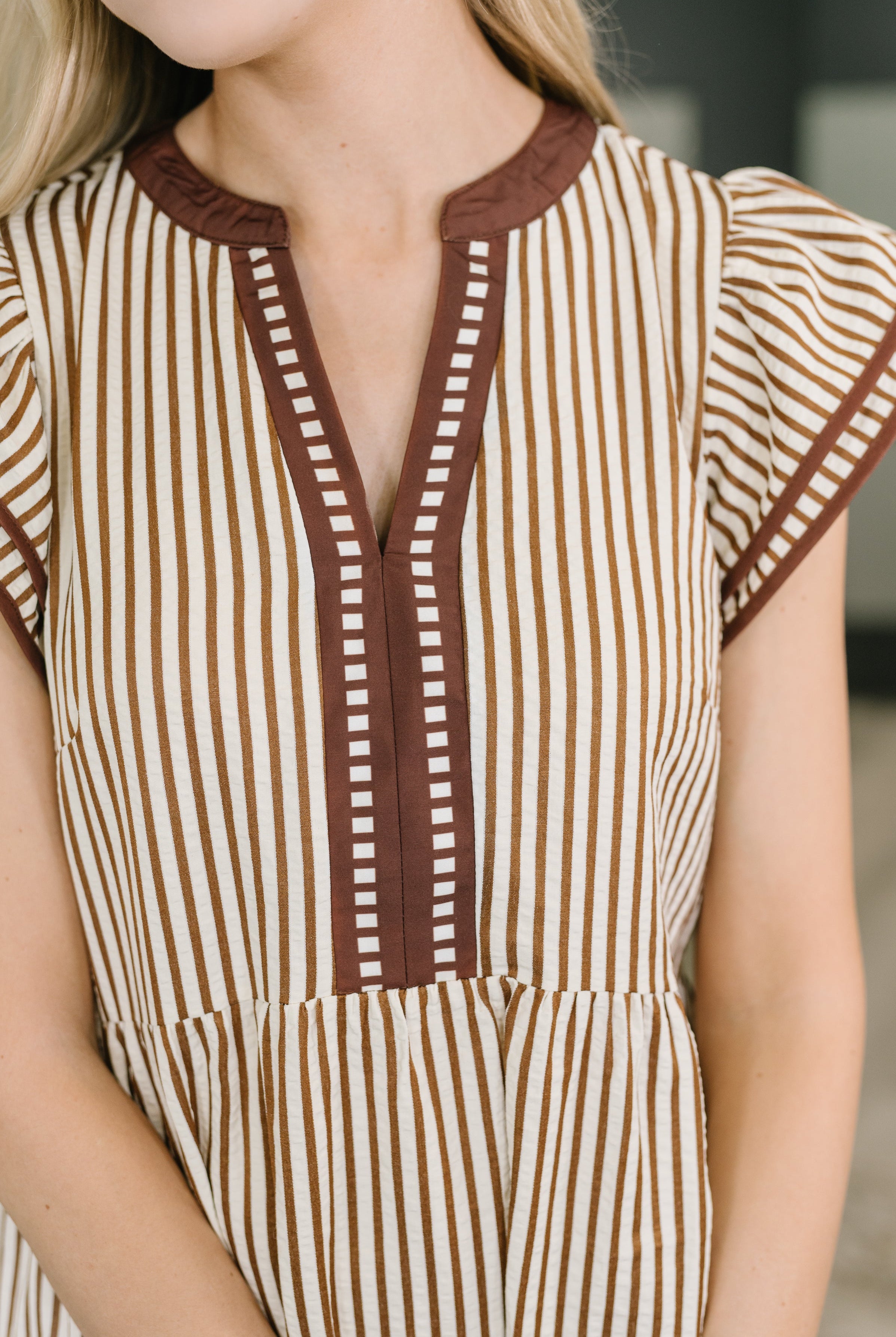 Let Me Love You Cap Sleeve Tiered Dress - Charming Charlie