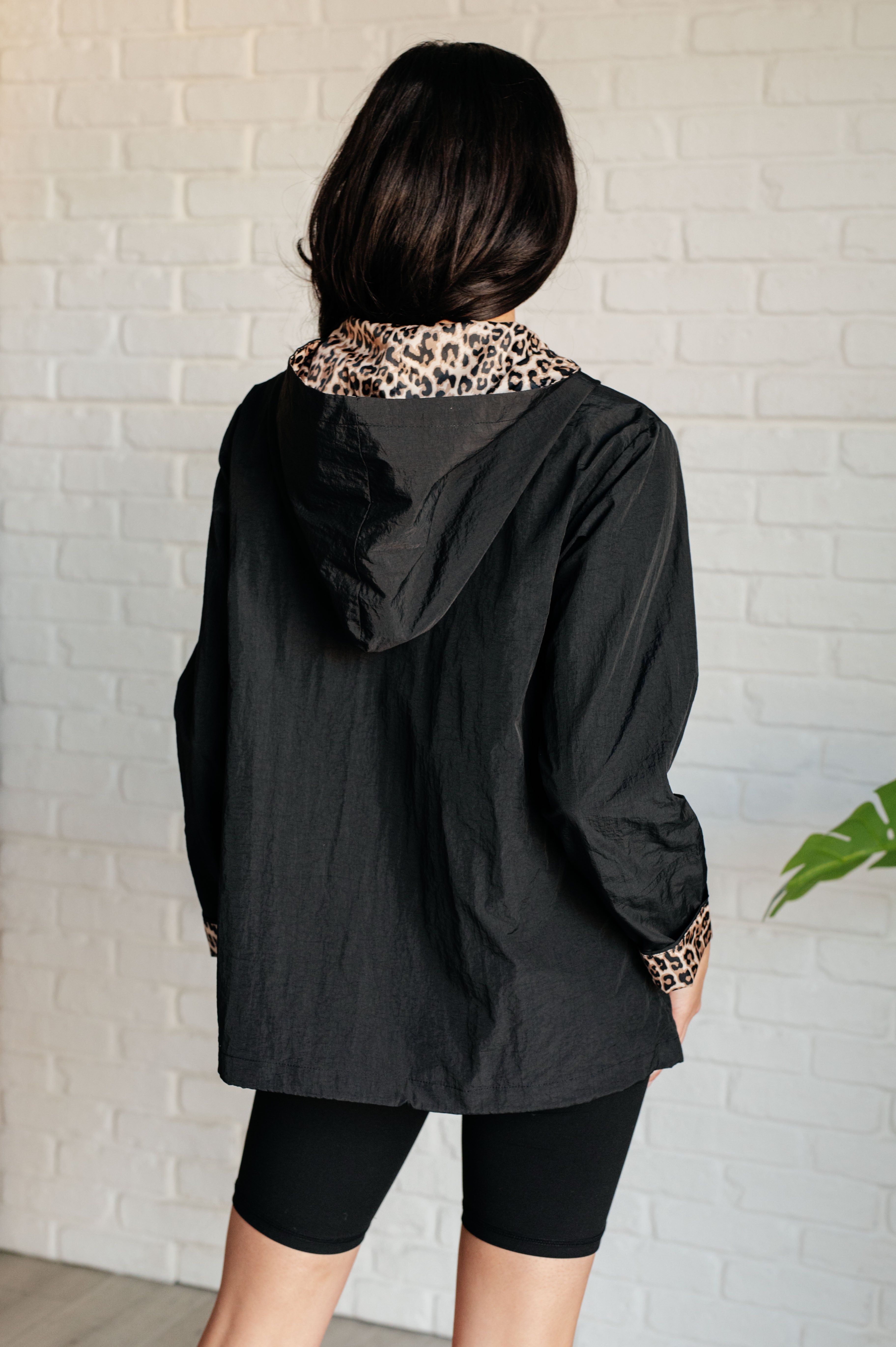 Let's Get Wild Hooded Windbreaker - Charming Charlie