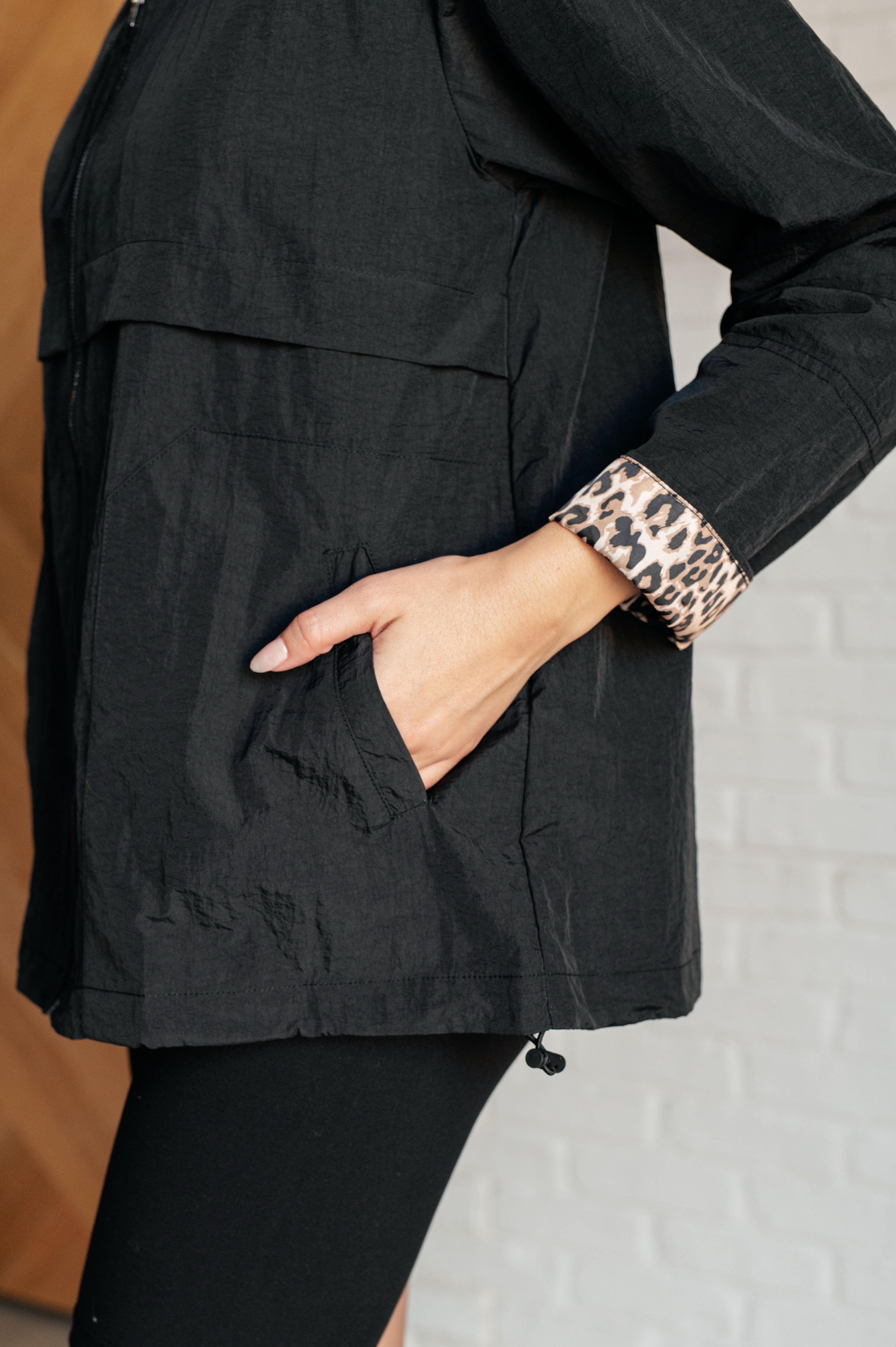 Let's Get Wild Hooded Windbreaker - Charming Charlie