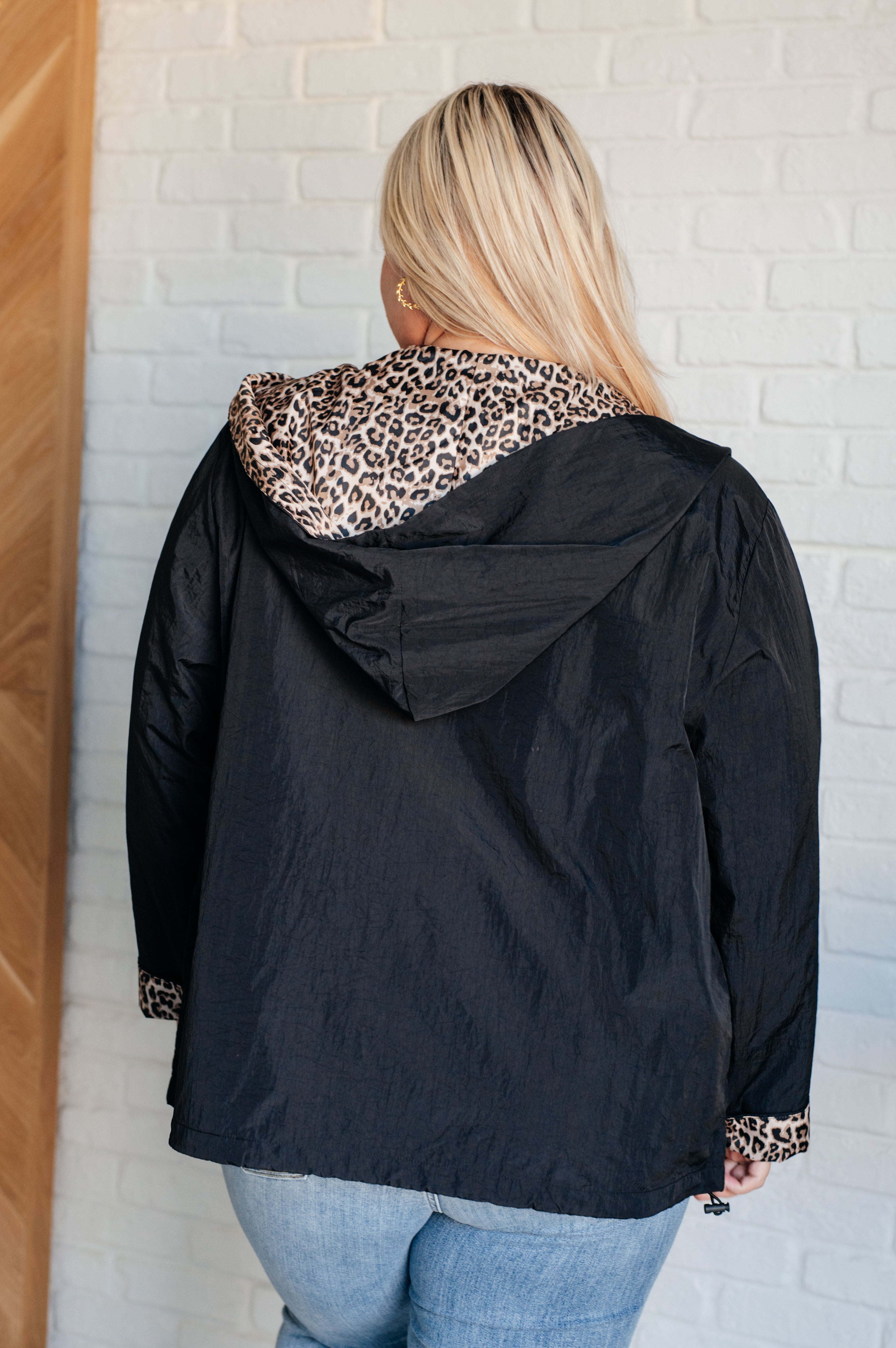 Let's Get Wild Hooded Windbreaker - Charming Charlie