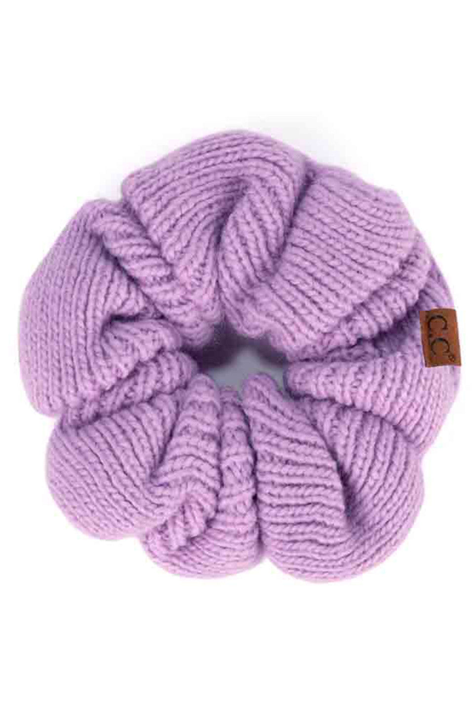 Lilac C.C. Soft Knit Scrunchies provide a stylish and comfortable way to keep your hair in place without causing damage. Made with soft knit material, they are gentle on your hair and perfect for everyday wear. Their scrunchy design also adds a trendy touch to your hairstyle