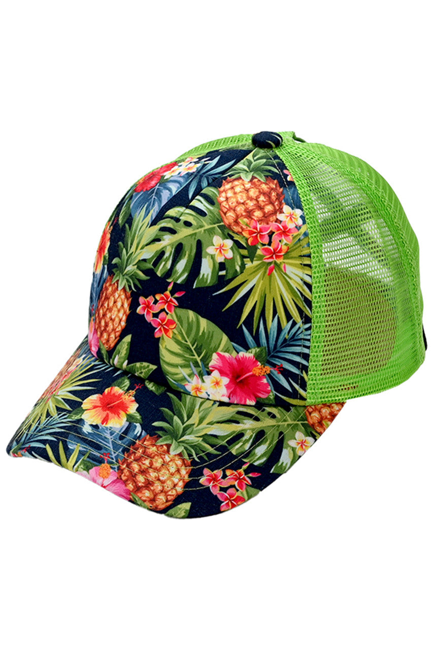 Lime-C.C Tropical Cross Band Mesh Back Trucker Cap is the perfect blend of style and functionality. The mesh back design provides ventilation, while the crossband adds a trendy touch. With its versatile design, this cap is perfect for any outdoor activity. Grab yours now and stay cool under the sun.