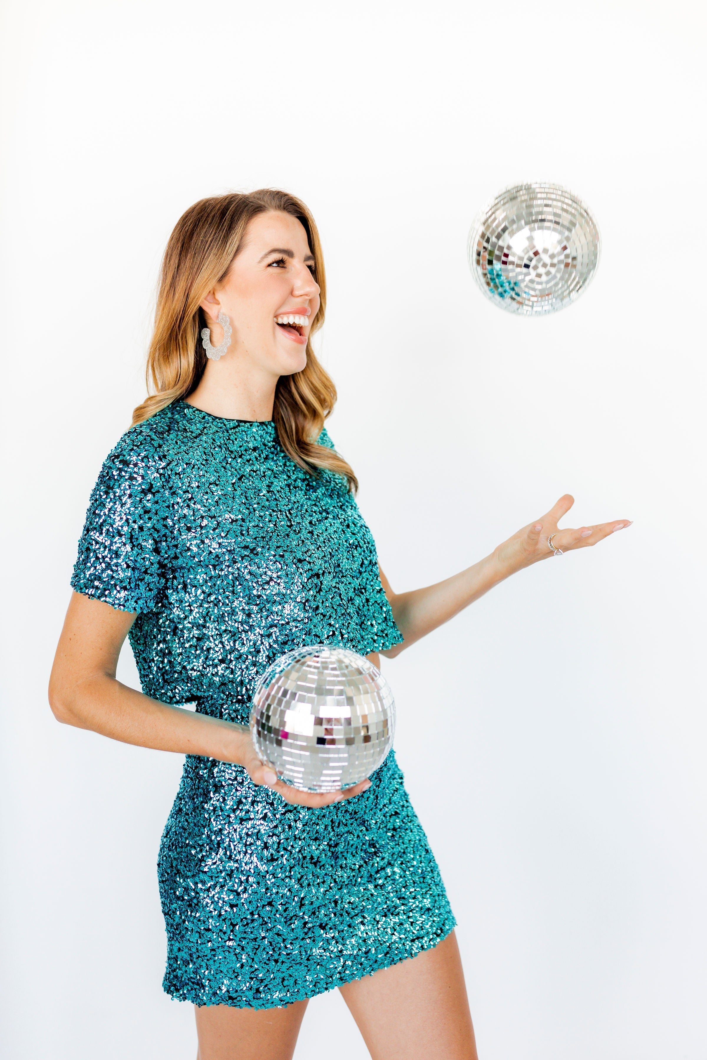 Margo - Silver Glitter - Charming Charlie