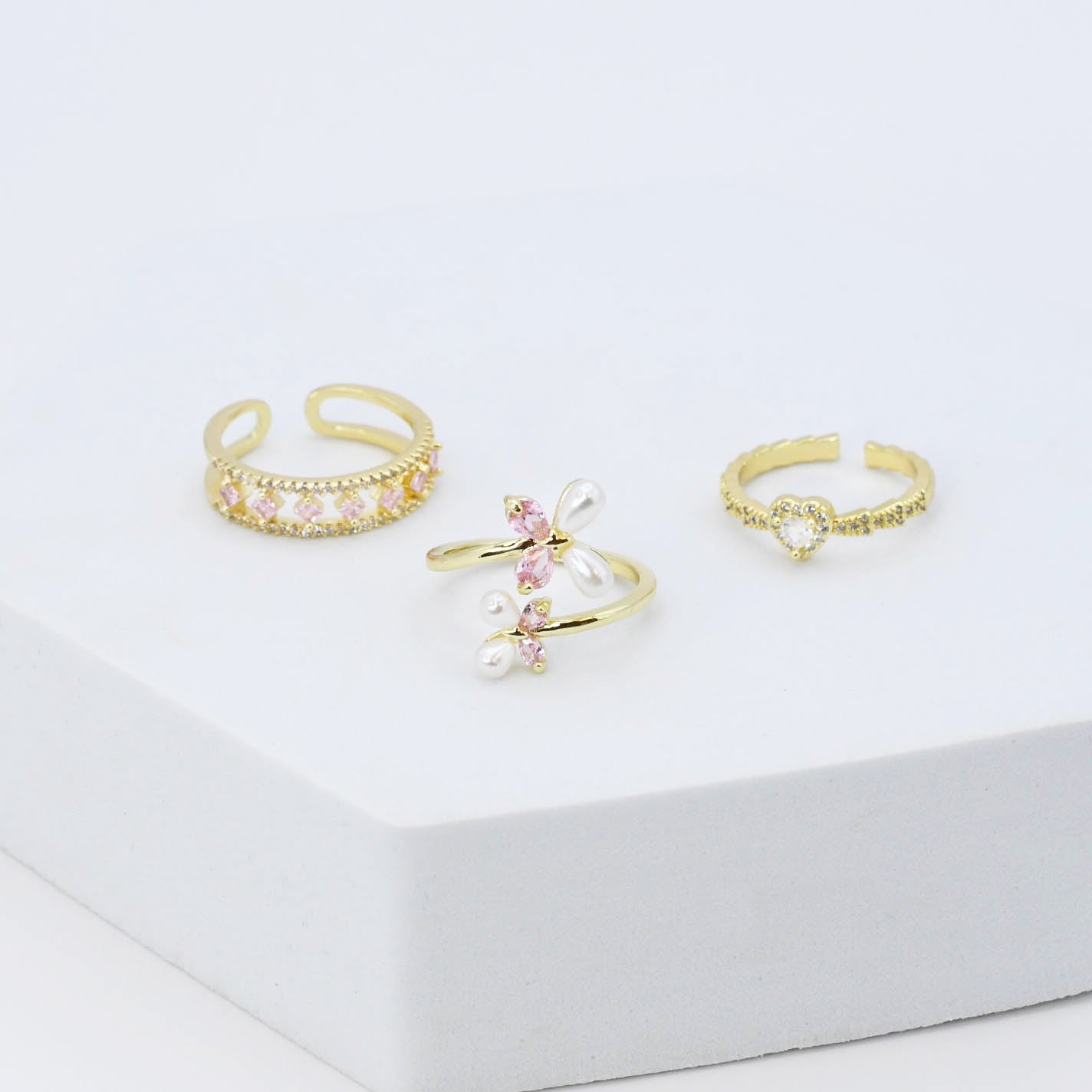 Love Butterfly Ring Set - Charming Charlie