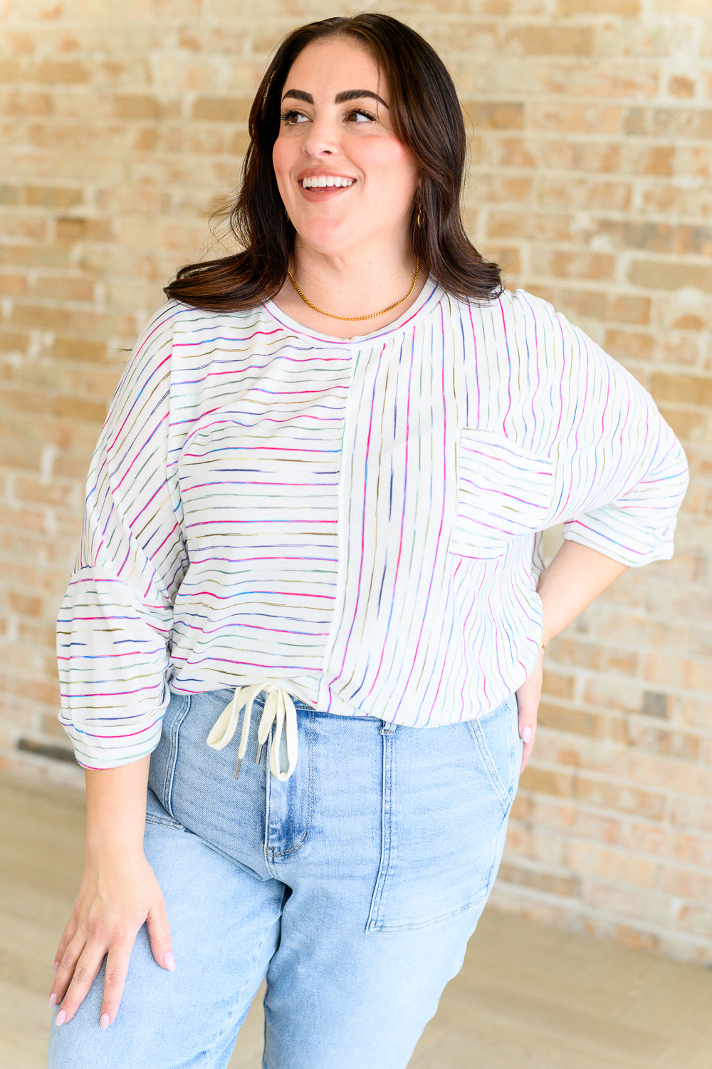Love The Passion Drop Shoulder Top - Charming Charlie