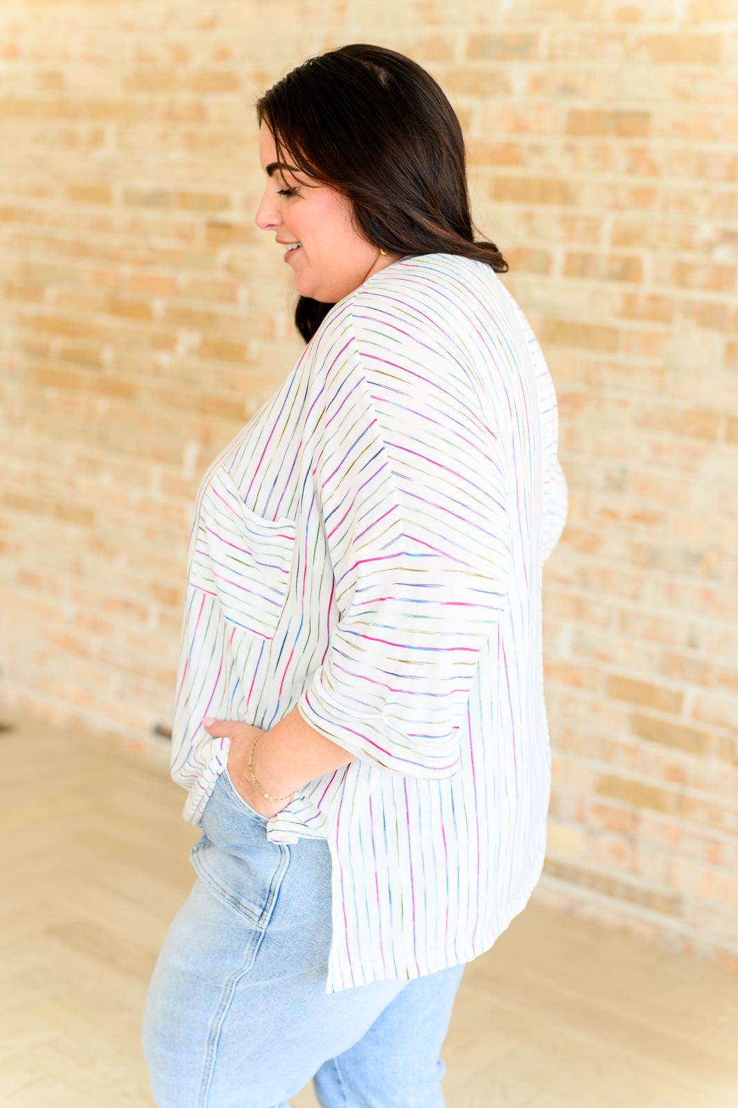 Love The Passion Drop Shoulder Top - Charming Charlie
