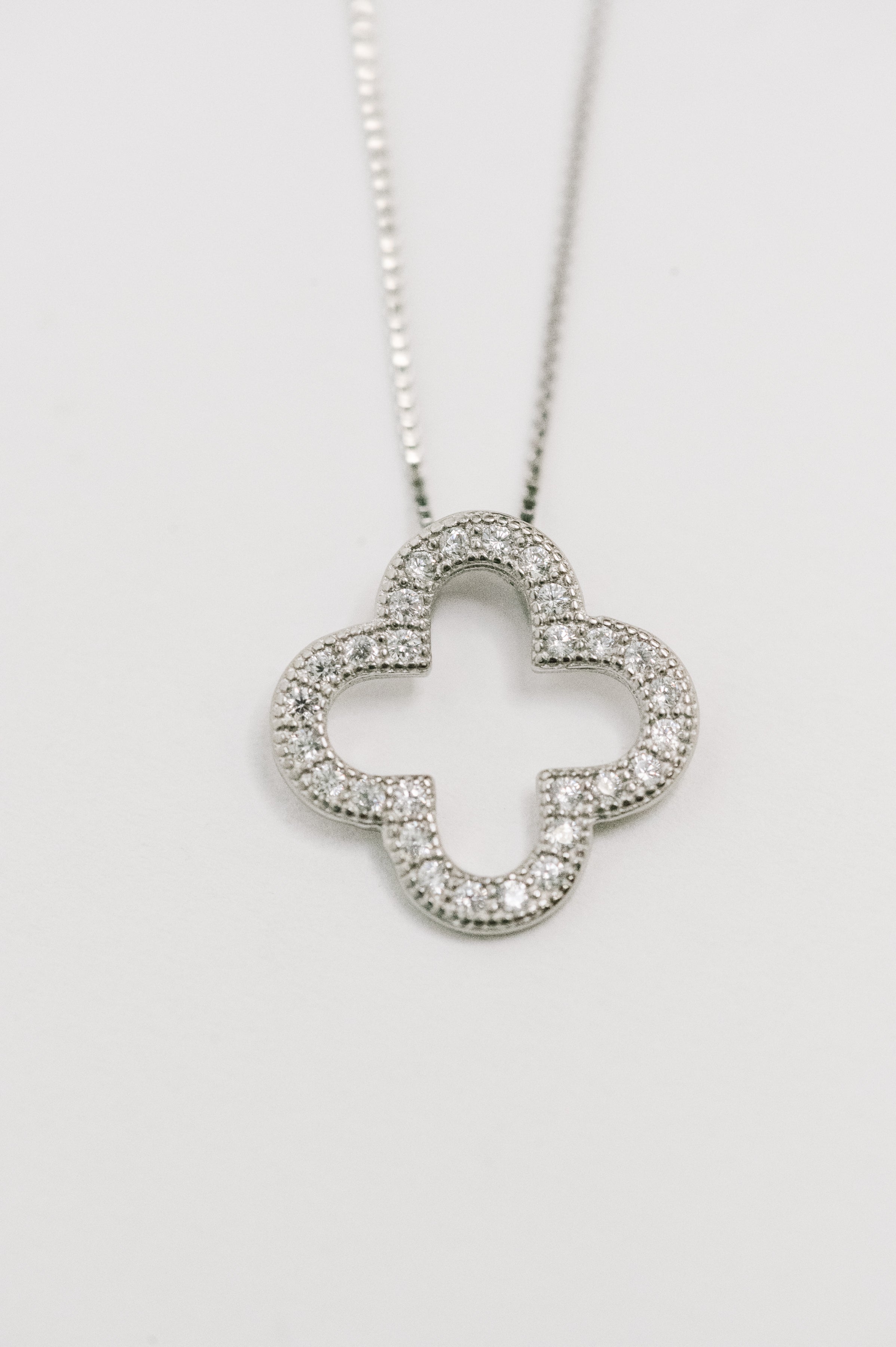 Lucky Girl Syndrome Sterling Silver Pendant Necklace - Charming Charlie