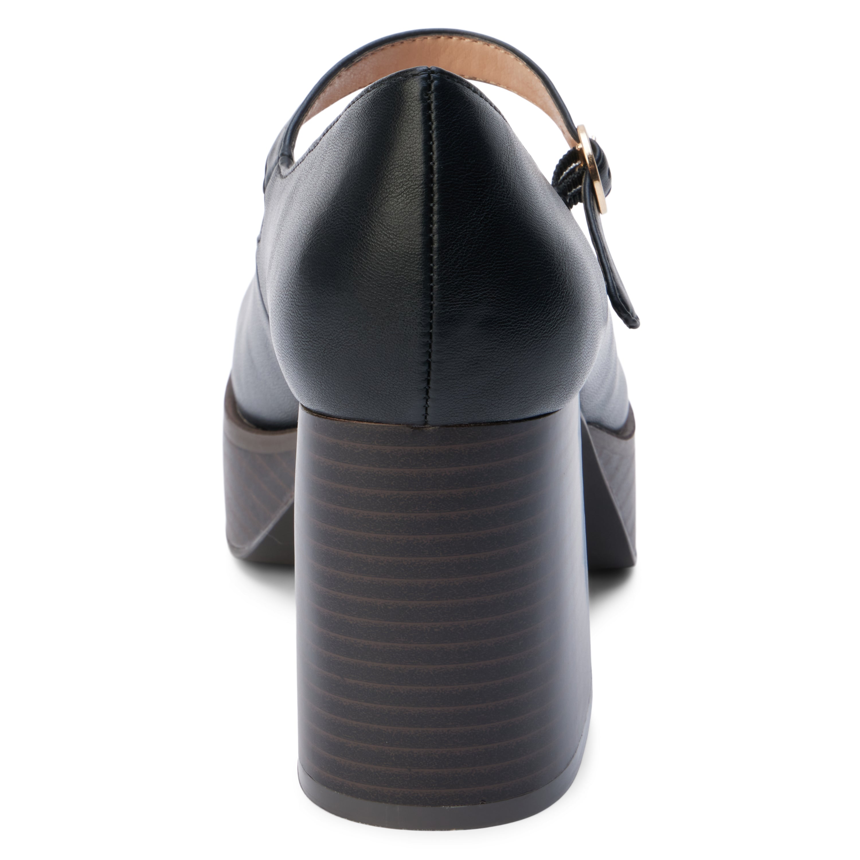 Matilda Platform Heel in Black - Charming Charlie