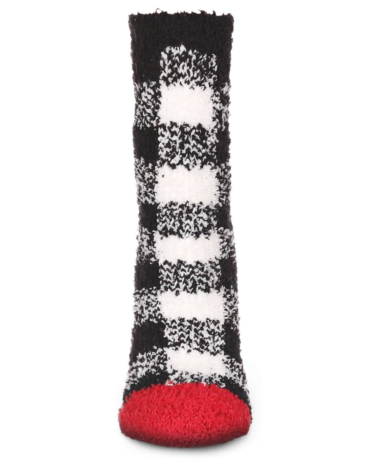 Women's Classic Buffalo Plaid Cozy Crew Socks - Charming Charlie