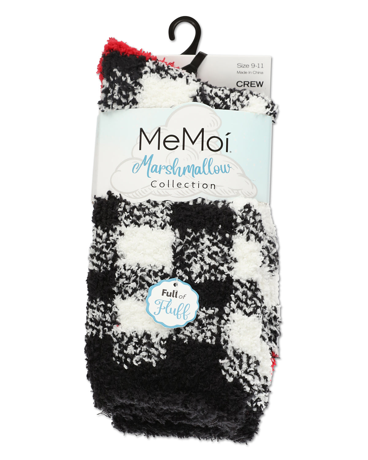 Women's Classic Buffalo Plaid Cozy Crew Socks - Charming Charlie