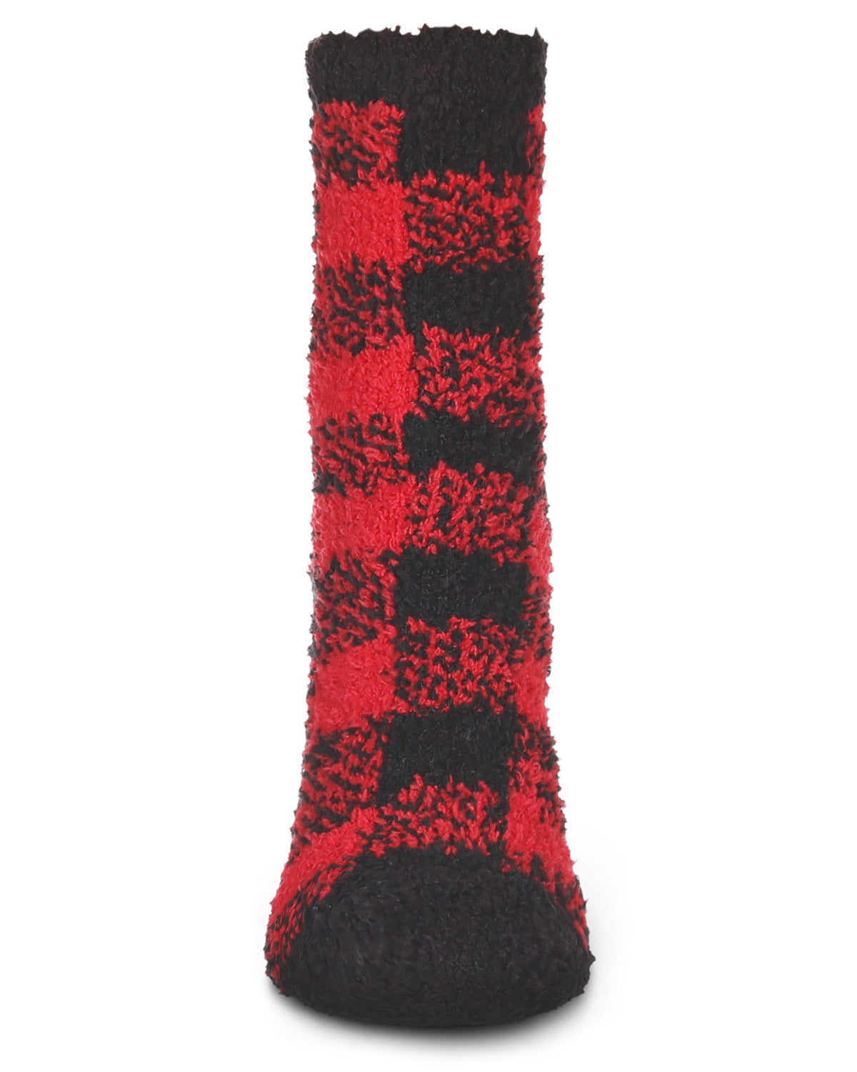 Women's Classic Buffalo Plaid Cozy Crew Socks - Charming Charlie