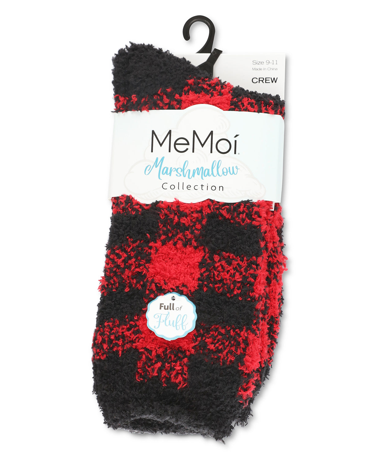 Women's Classic Buffalo Plaid Cozy Crew Socks - Charming Charlie