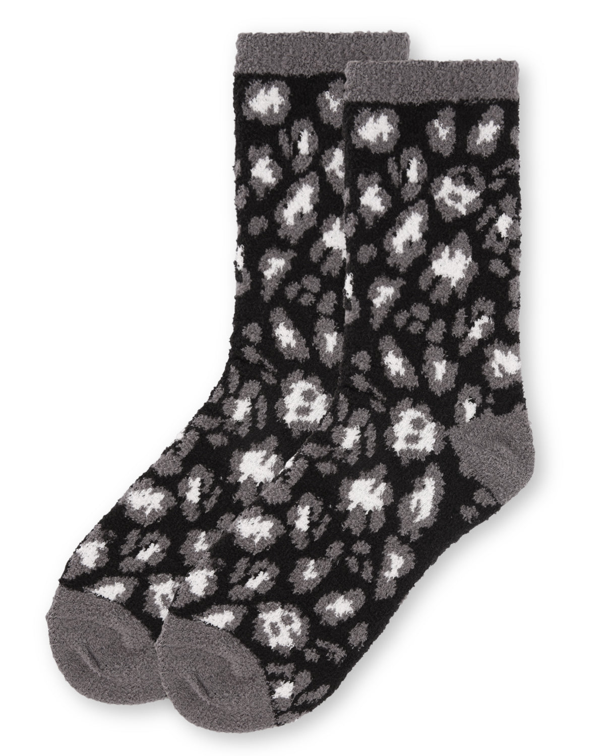 Women's Leopard Super Soft Cozy Crew Socks - Charming Charlie