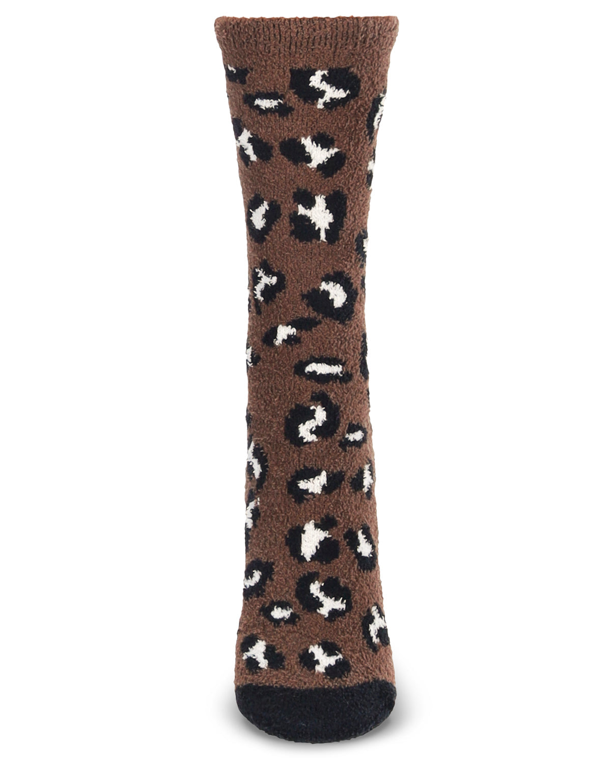 Women's Leopard Super Soft Cozy Crew Socks - Charming Charlie
