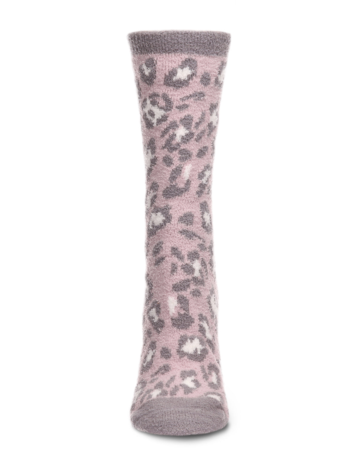 Women's Leopard Super Soft Cozy Crew Socks - Charming Charlie
