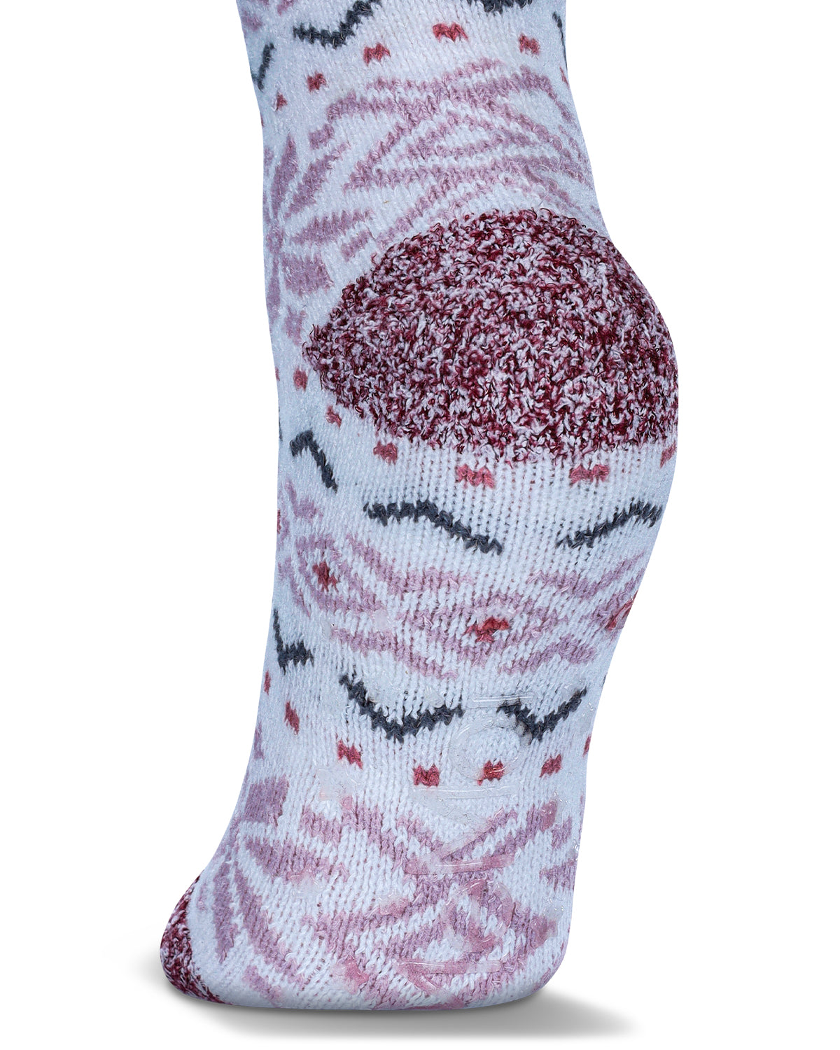 Women's Snowflake Buttersoft Plush Lined Crew Socks - Charming Charlie