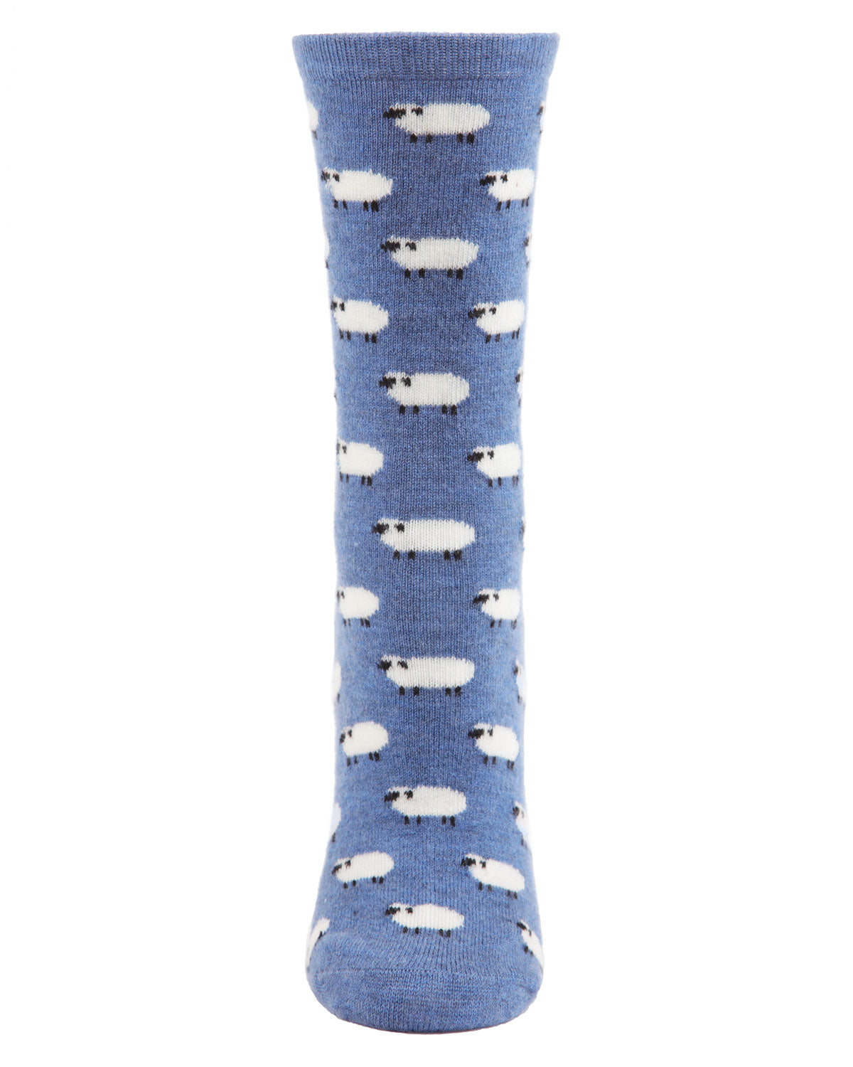 Women's Soft White Sheep Cashmere Blend Crew Socks - Charming Charlie
