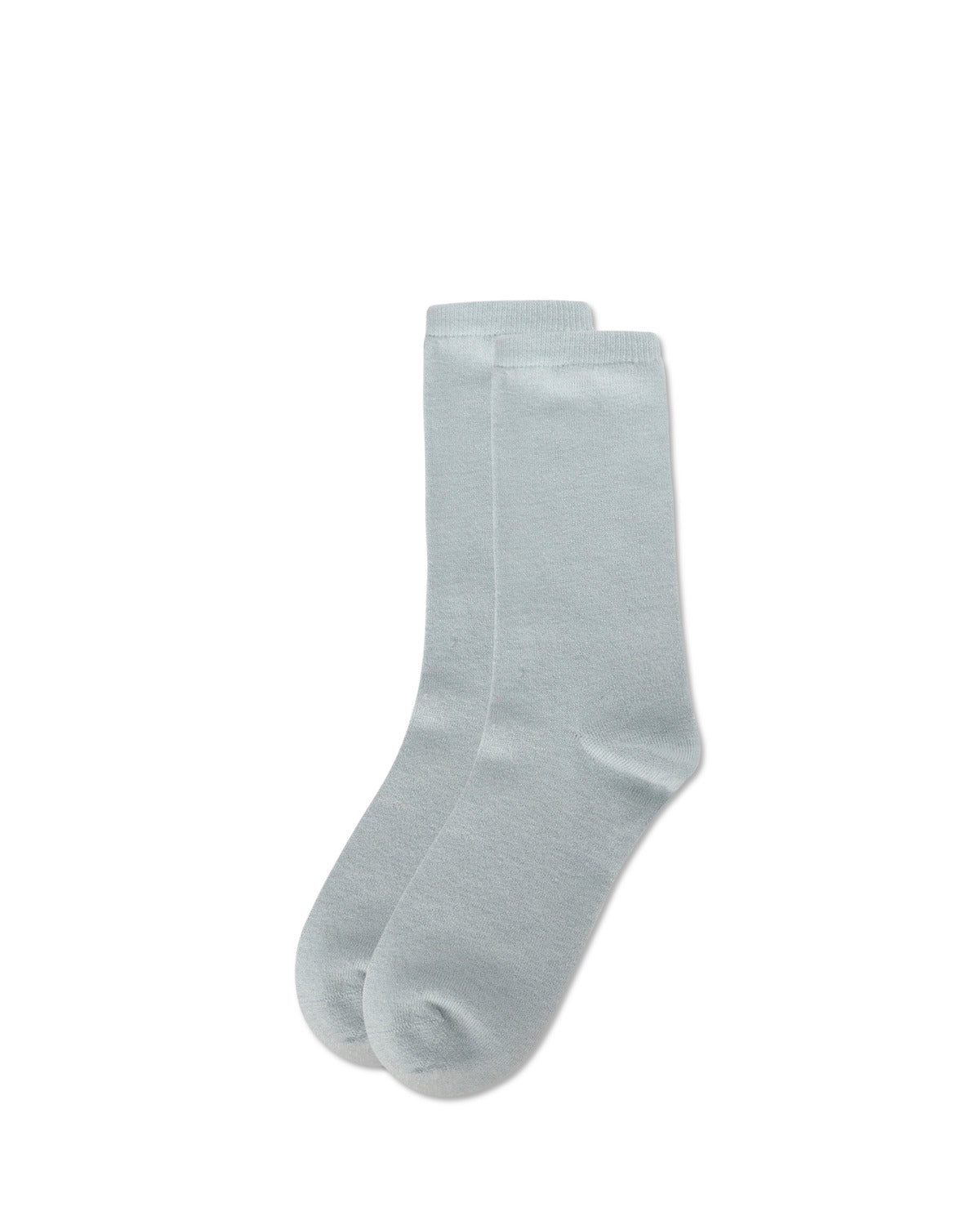 Women's Solid Soft Flat Knit Cashmere Blend Crew Sock - Charming Charlie