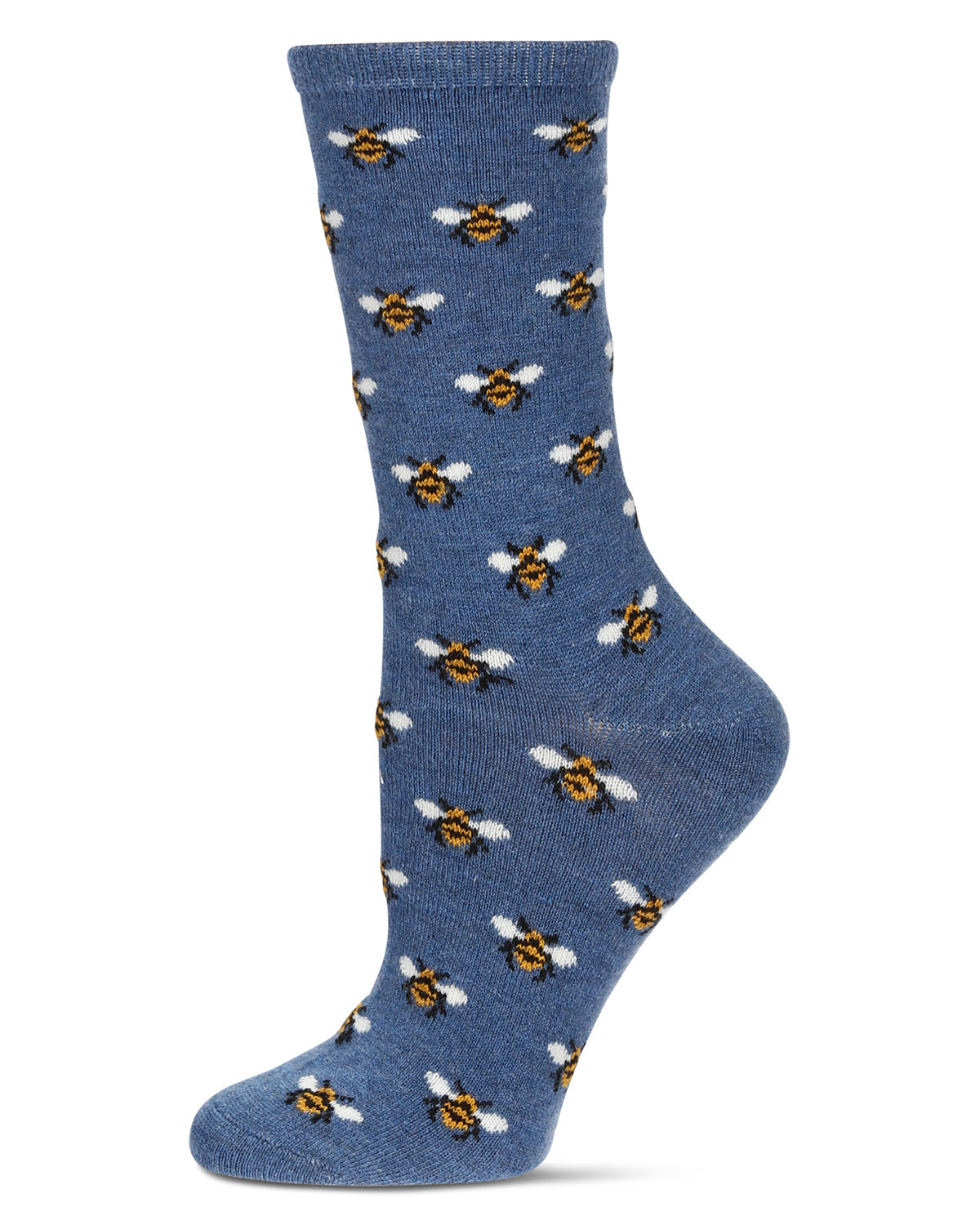 Women's Soft Bee Cashmere Blend Crew Socks - Charming Charlie