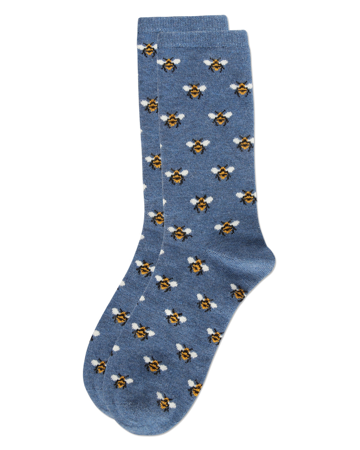 Women's Soft Bee Cashmere Blend Crew Socks - Charming Charlie