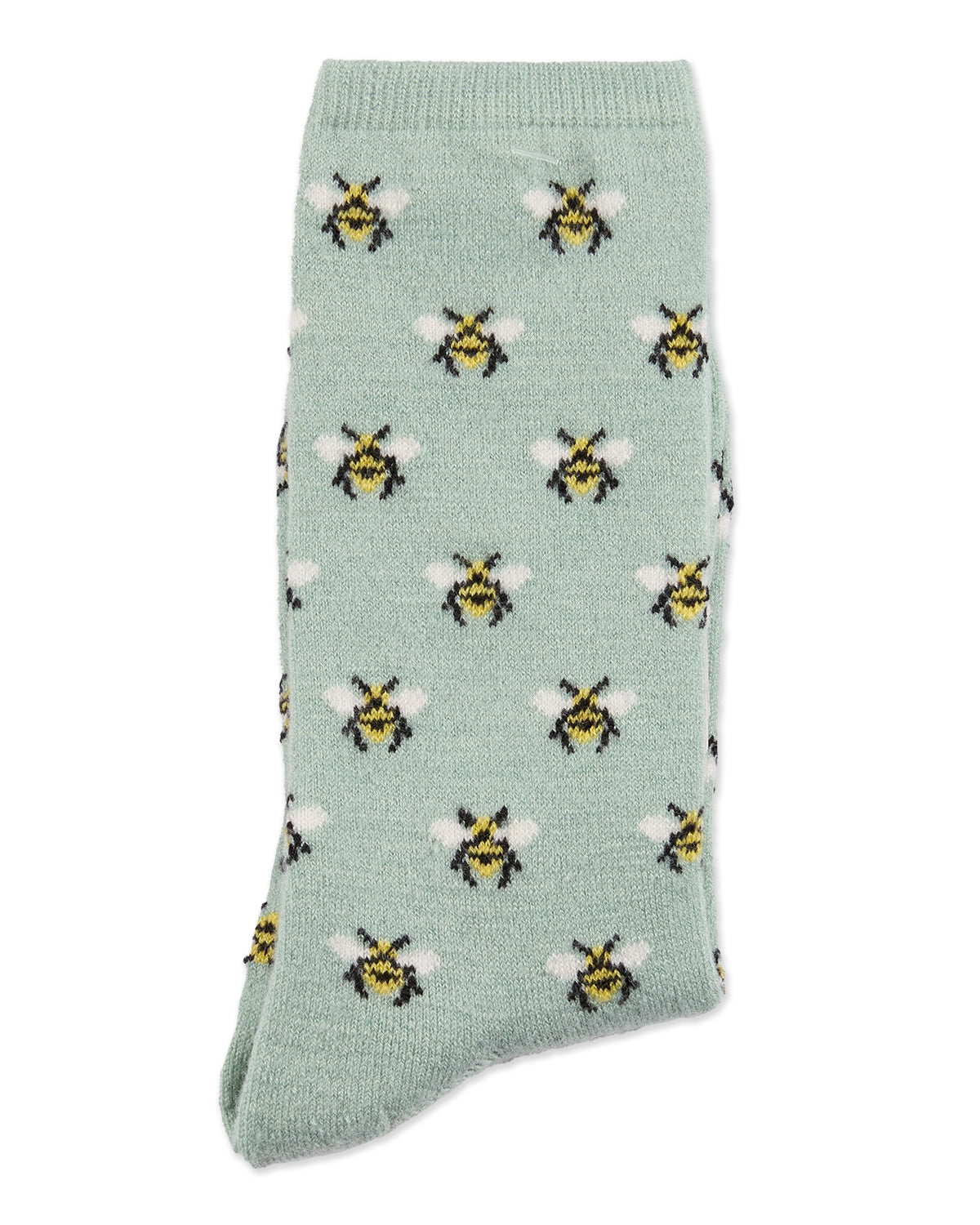 Women's Soft Bee Cashmere Blend Crew Socks - Charming Charlie