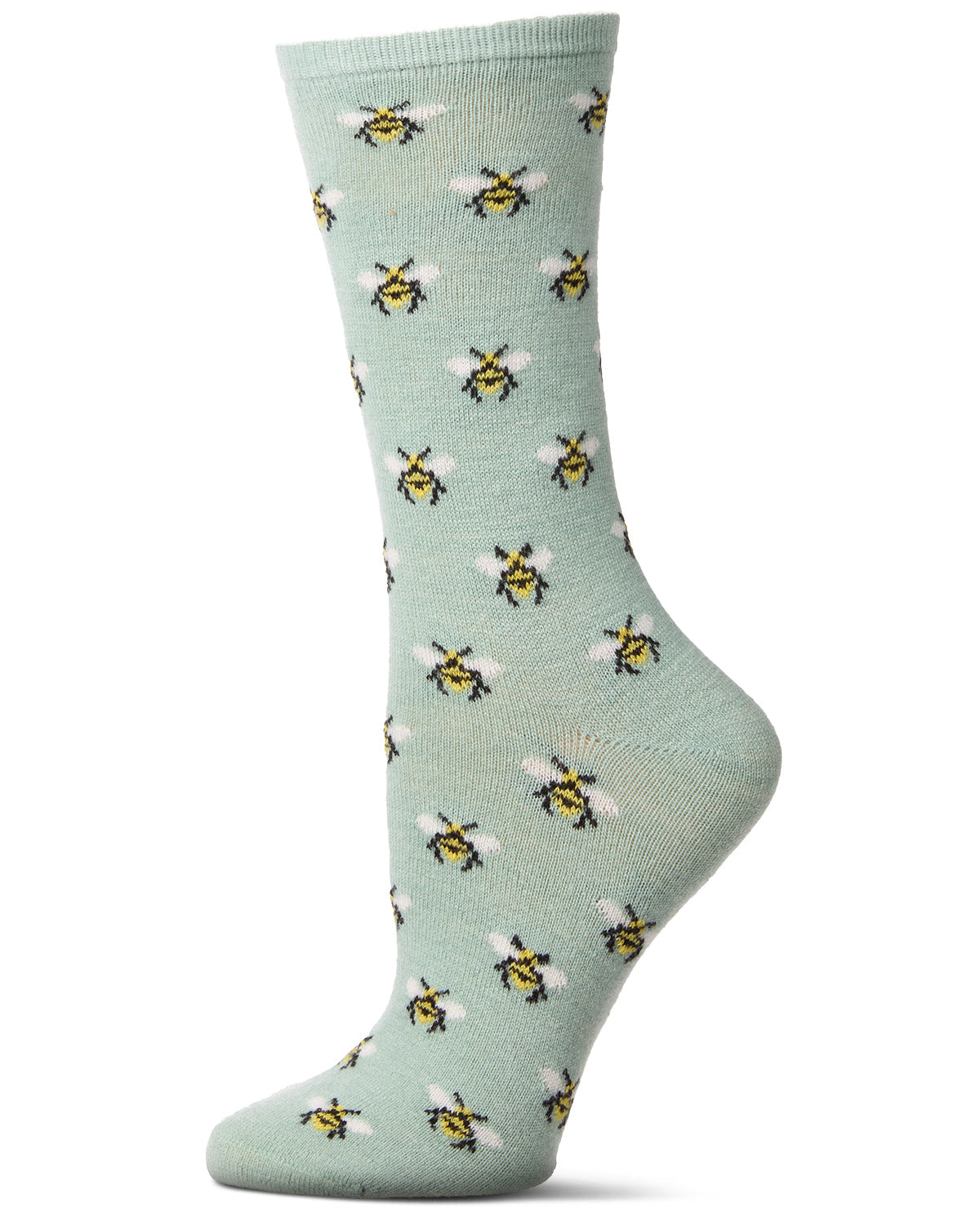 Women's Soft Bee Cashmere Blend Crew Socks - Charming Charlie