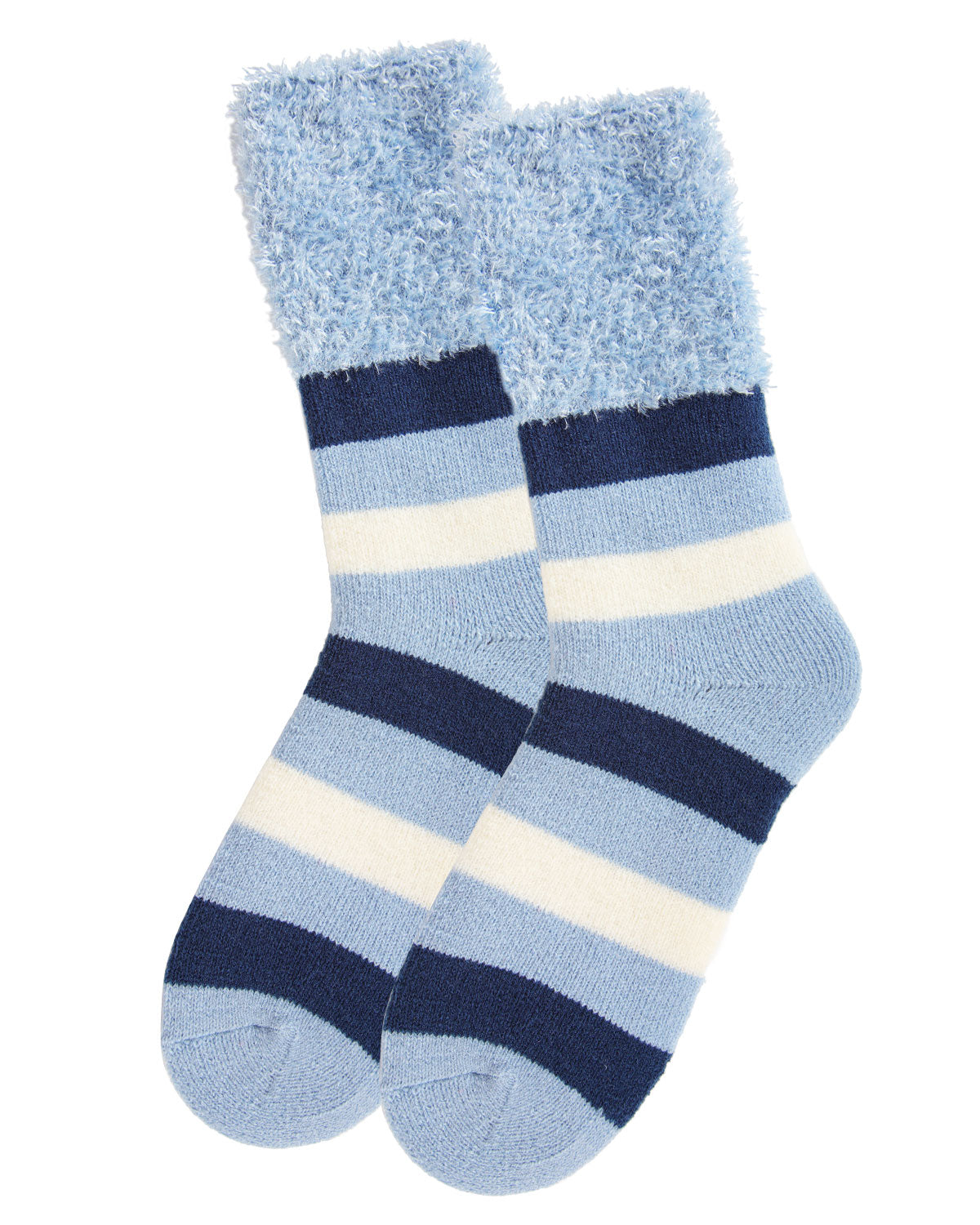 Women's Multi Stripe Plush Cabin Socks - Charming Charlie