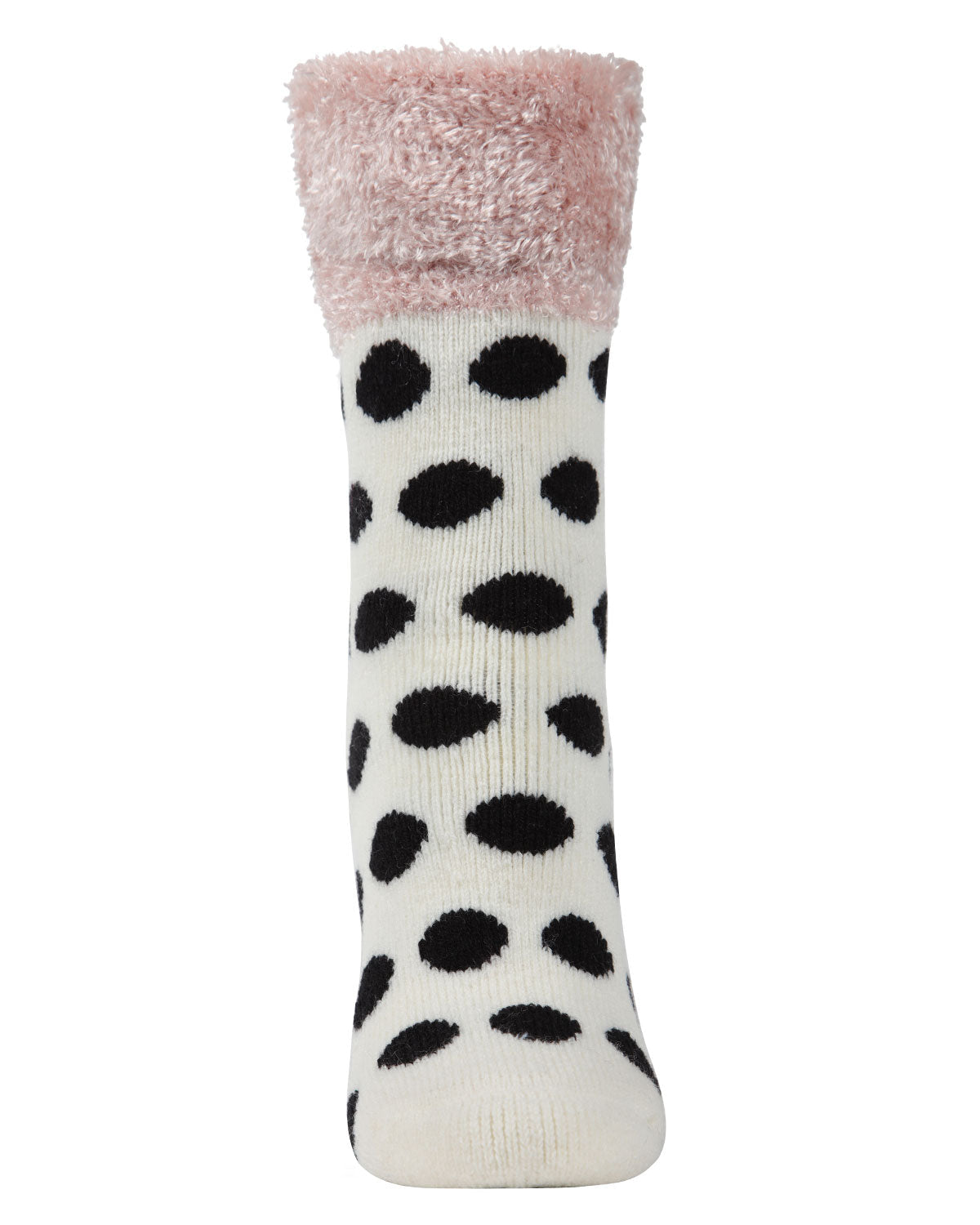 Women's Polka Dot Plush Cabin Socks - Charming Charlie