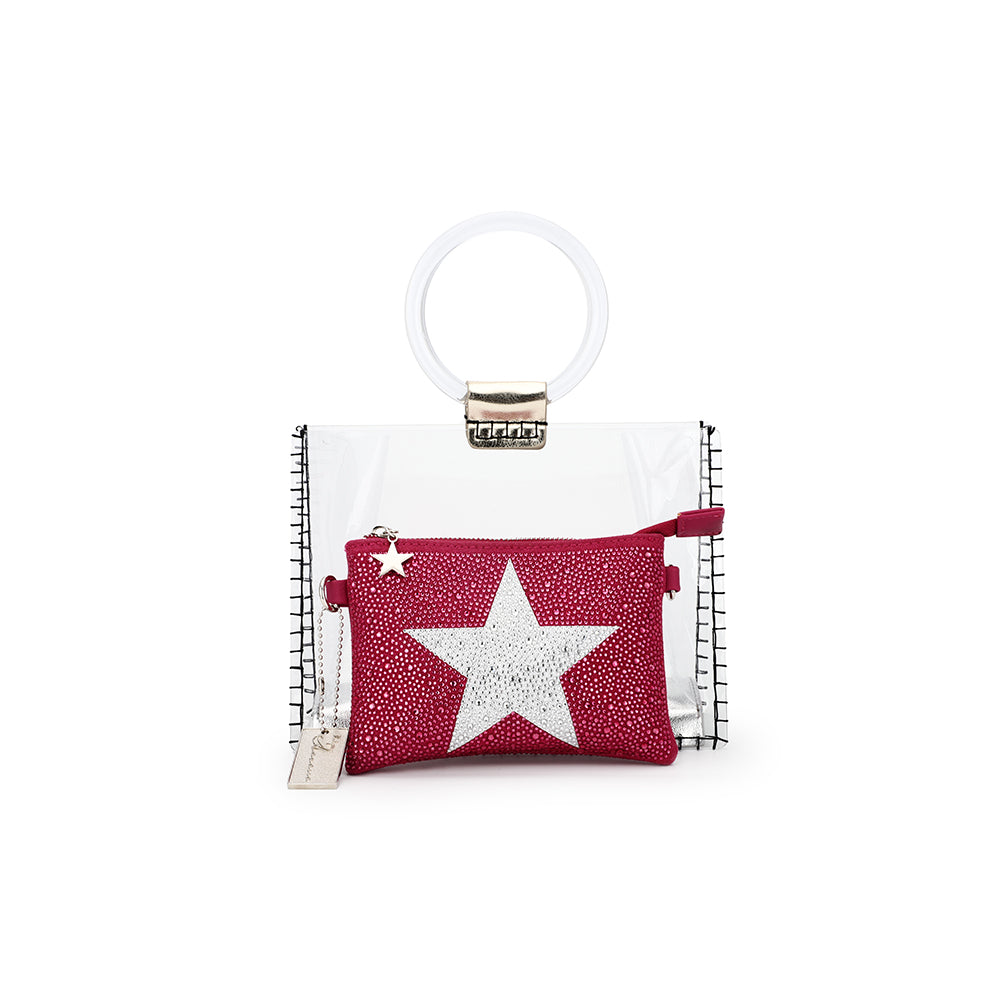 MINI MOLLY - FUCHSIA RHINESTONE MULTI - Charming Charlie