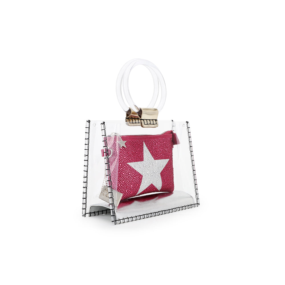 MINI MOLLY - FUCHSIA RHINESTONE MULTI - Charming Charlie