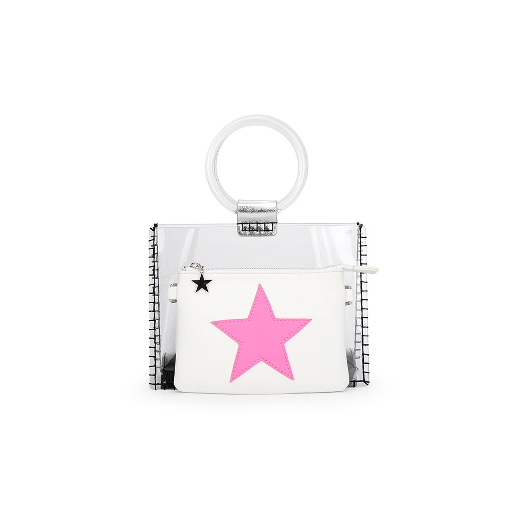 MINI MOLLY - WHITE PINK - Charming Charlie